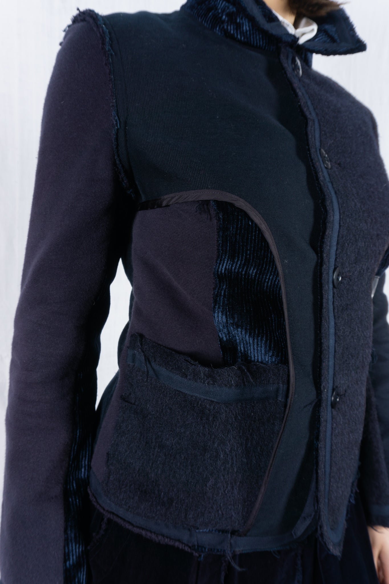 Undercover a/w 2000 melting pot deconstructed jacket