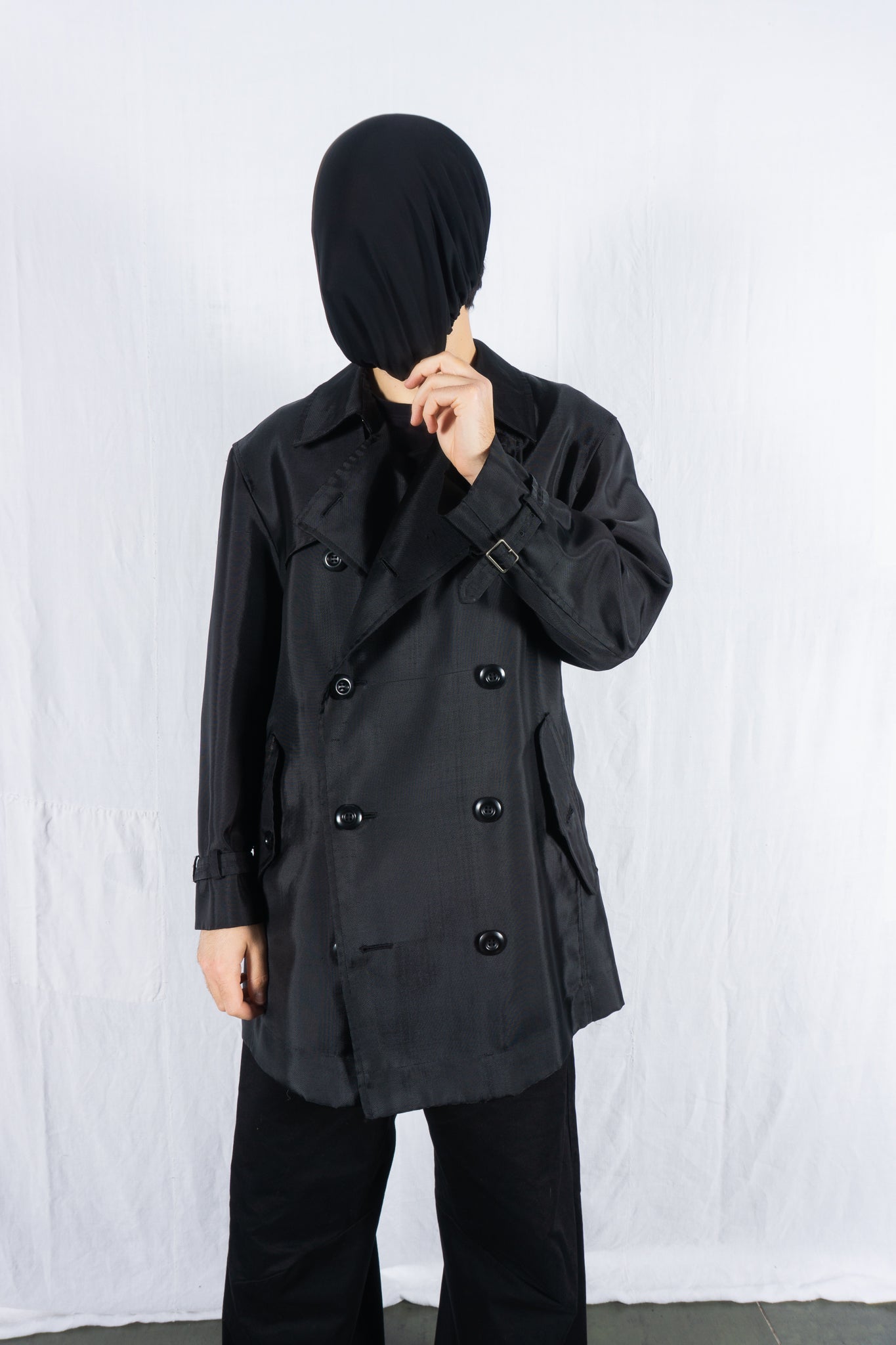 Issey miyake men a/w 1997 trench coat