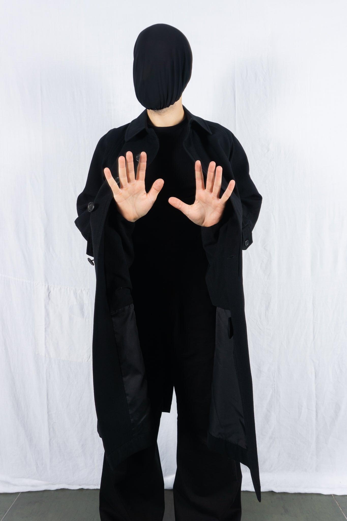Yohji yamamoto d'urban a.a.r. 1990s long coat