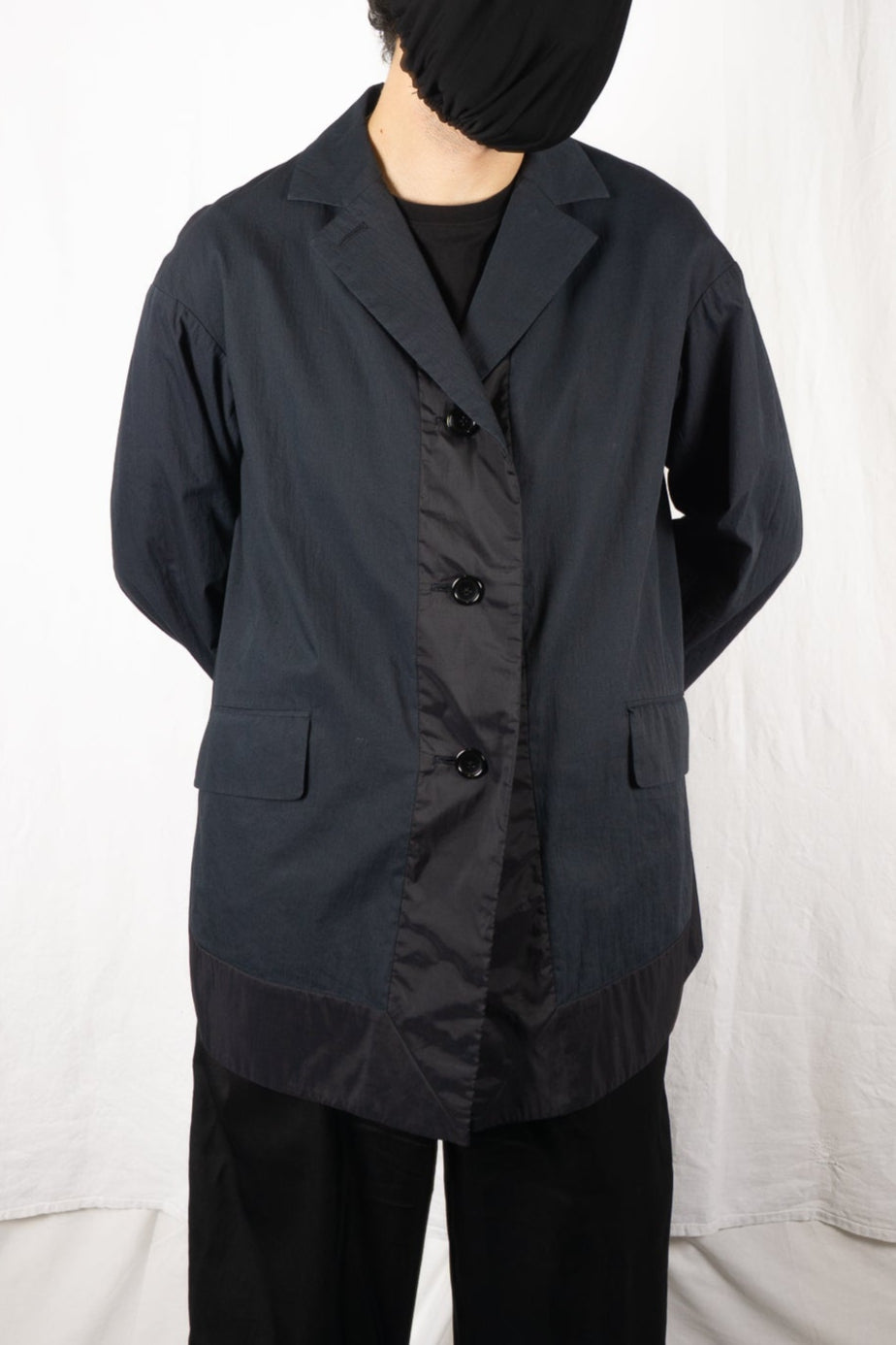 Issey miyake permanente 1990s work jacket