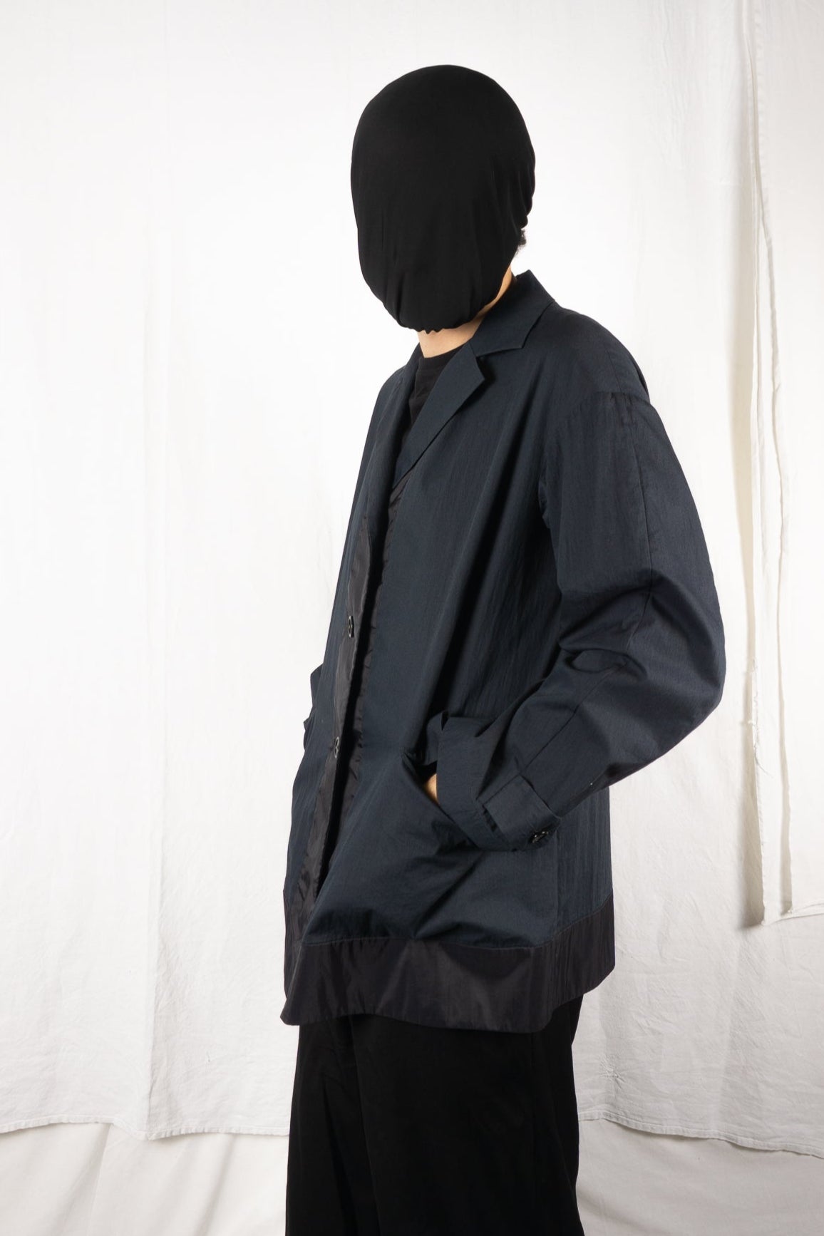 Issey miyake permanente 1990s work jacket
