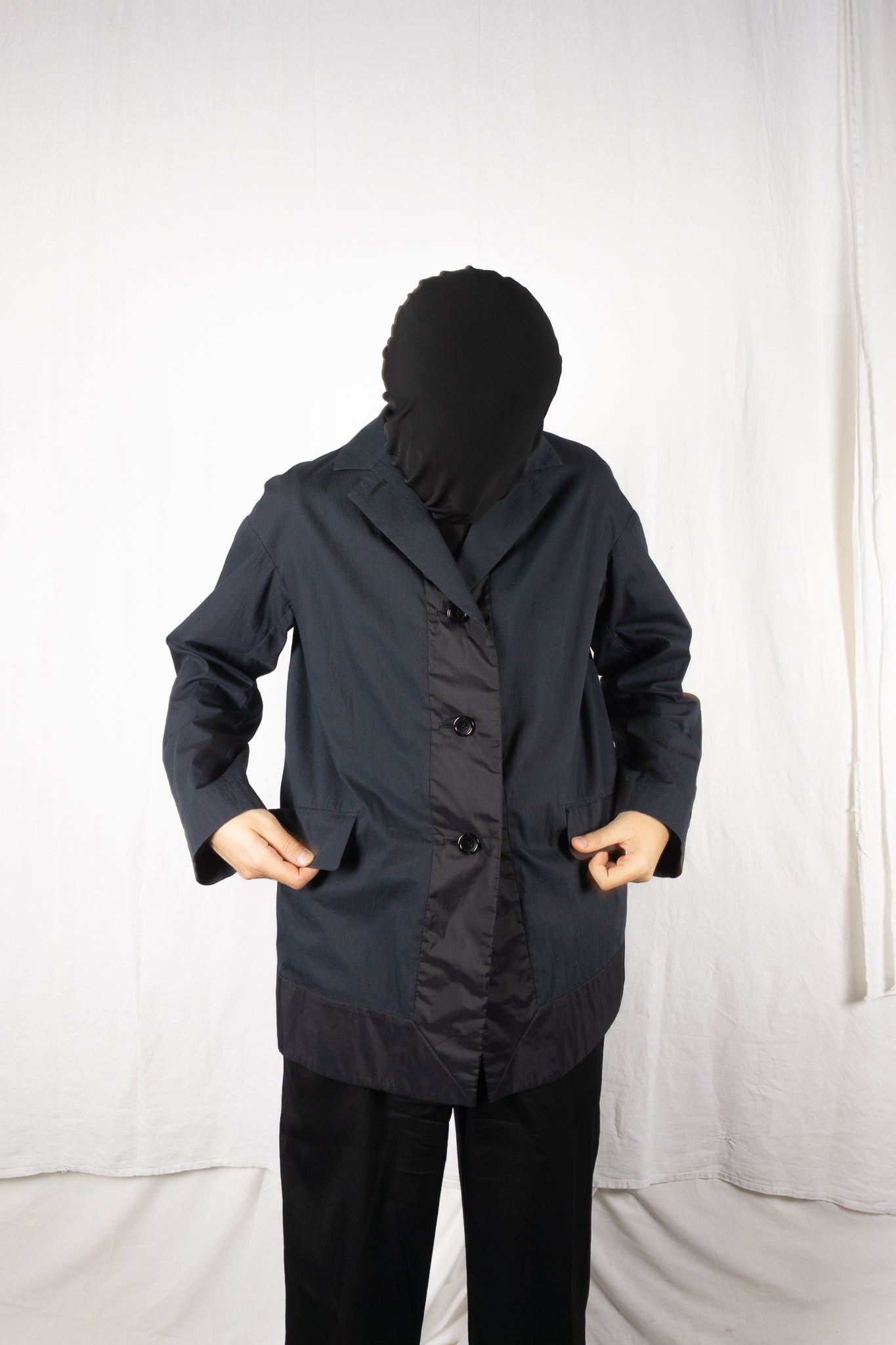 Issey miyake permanente 1990s work jacket