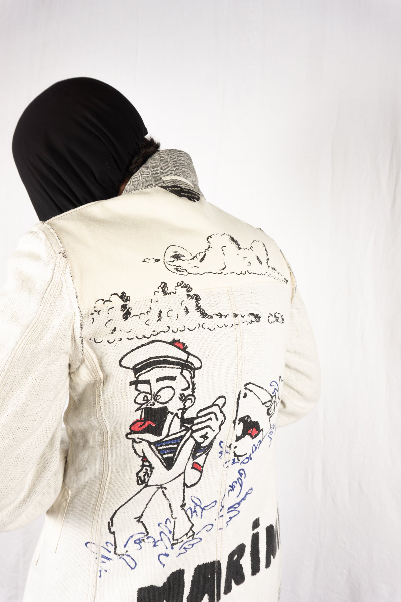 Comme des garçons homme plus s/s 2004 reversible jacket