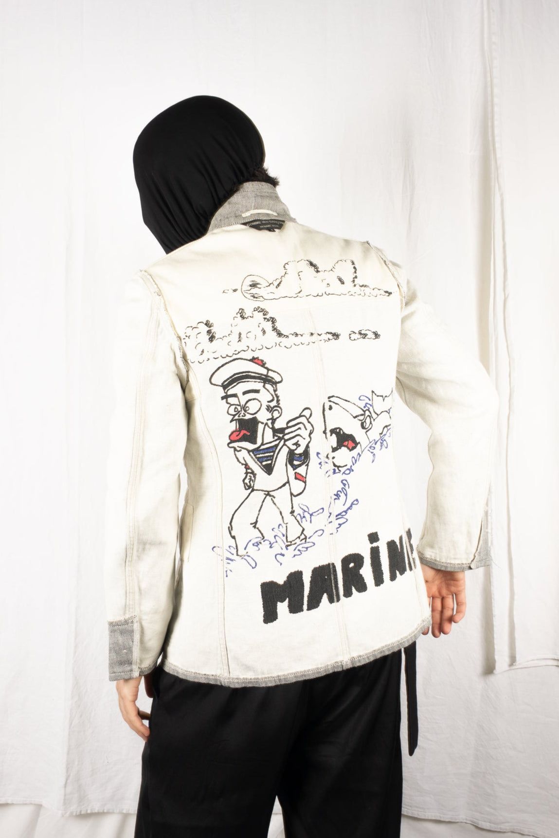 Comme des garçons homme plus s/s 2004 reversible jacket
