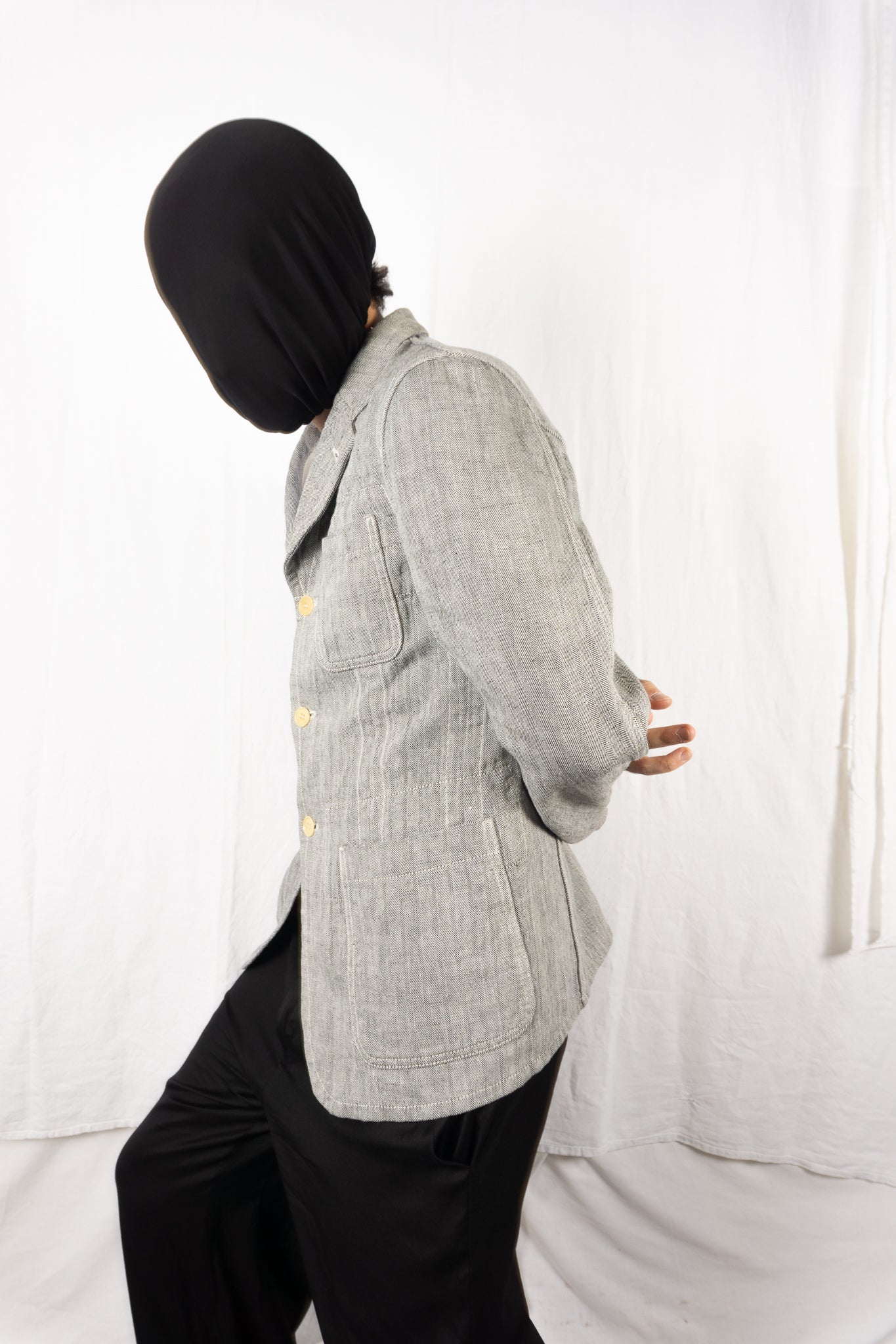 Comme des garçons homme plus s/s 2004 reversible jacket