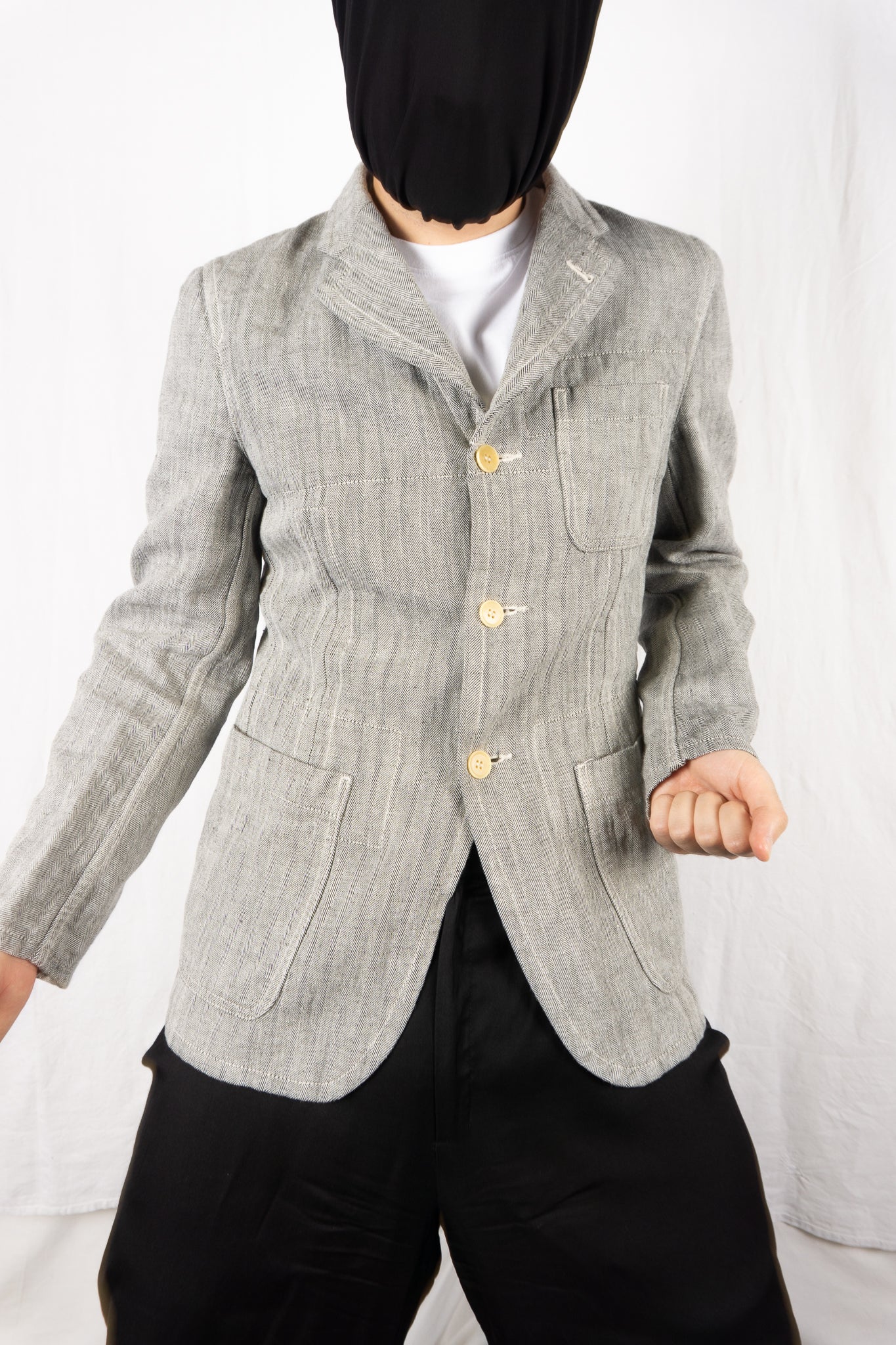 Comme des garçons homme plus s/s 2004 reversible jacket