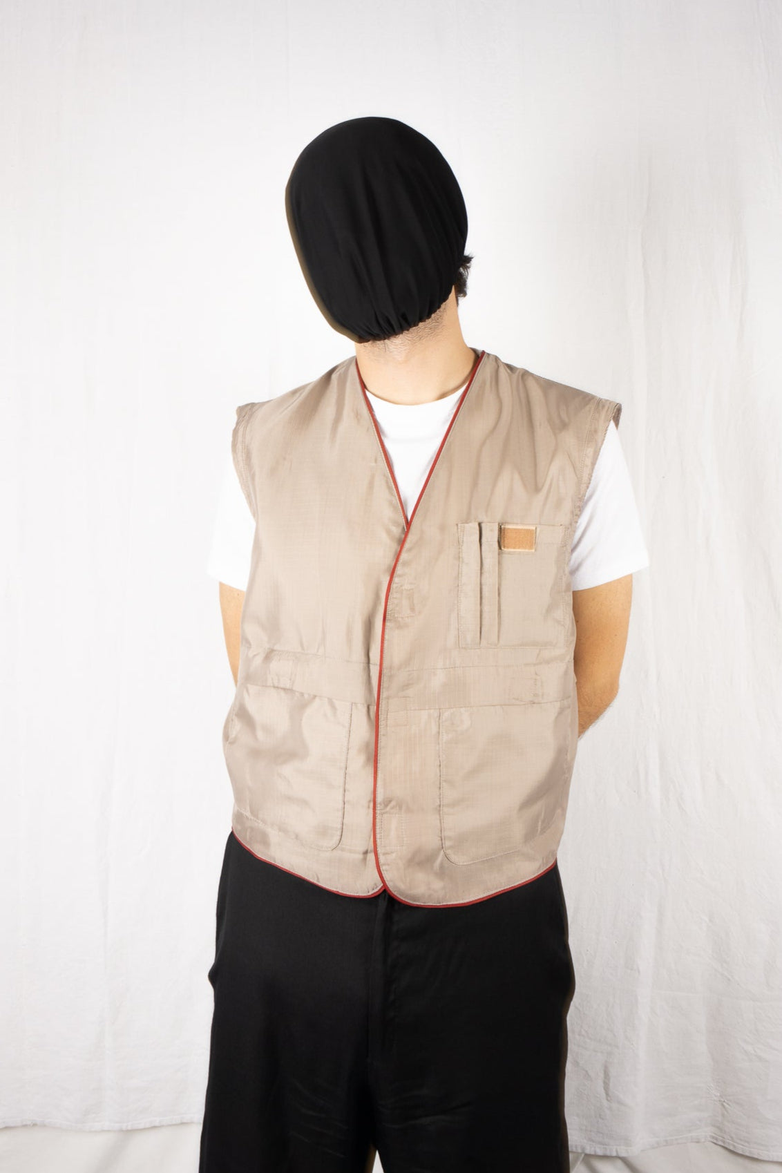 Issey miyake design studio 1981 sony uniform vest