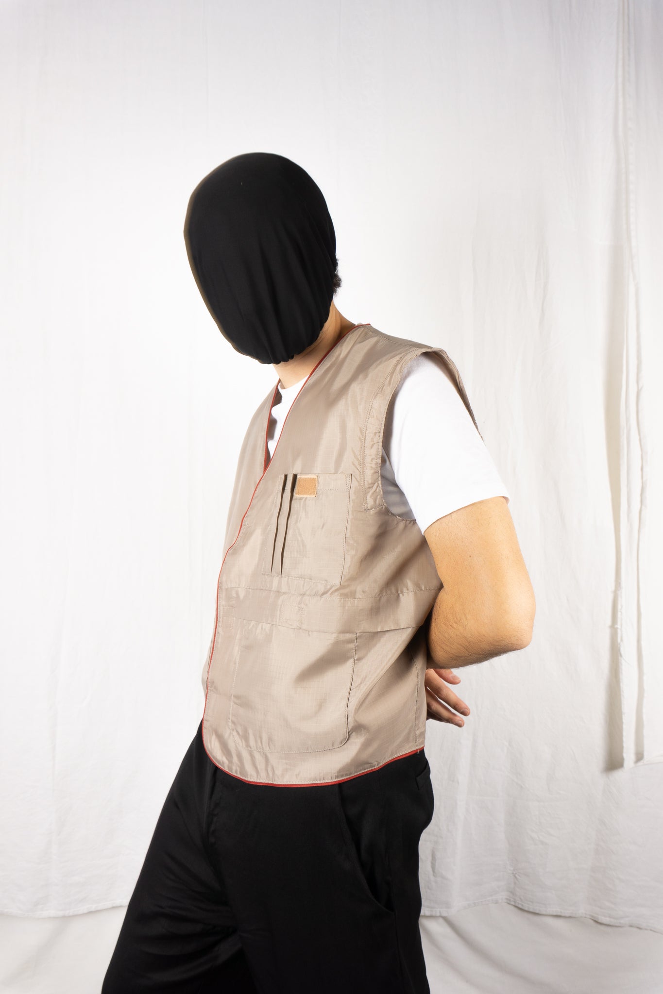 Issey miyake design studio 1981 sony uniform vest