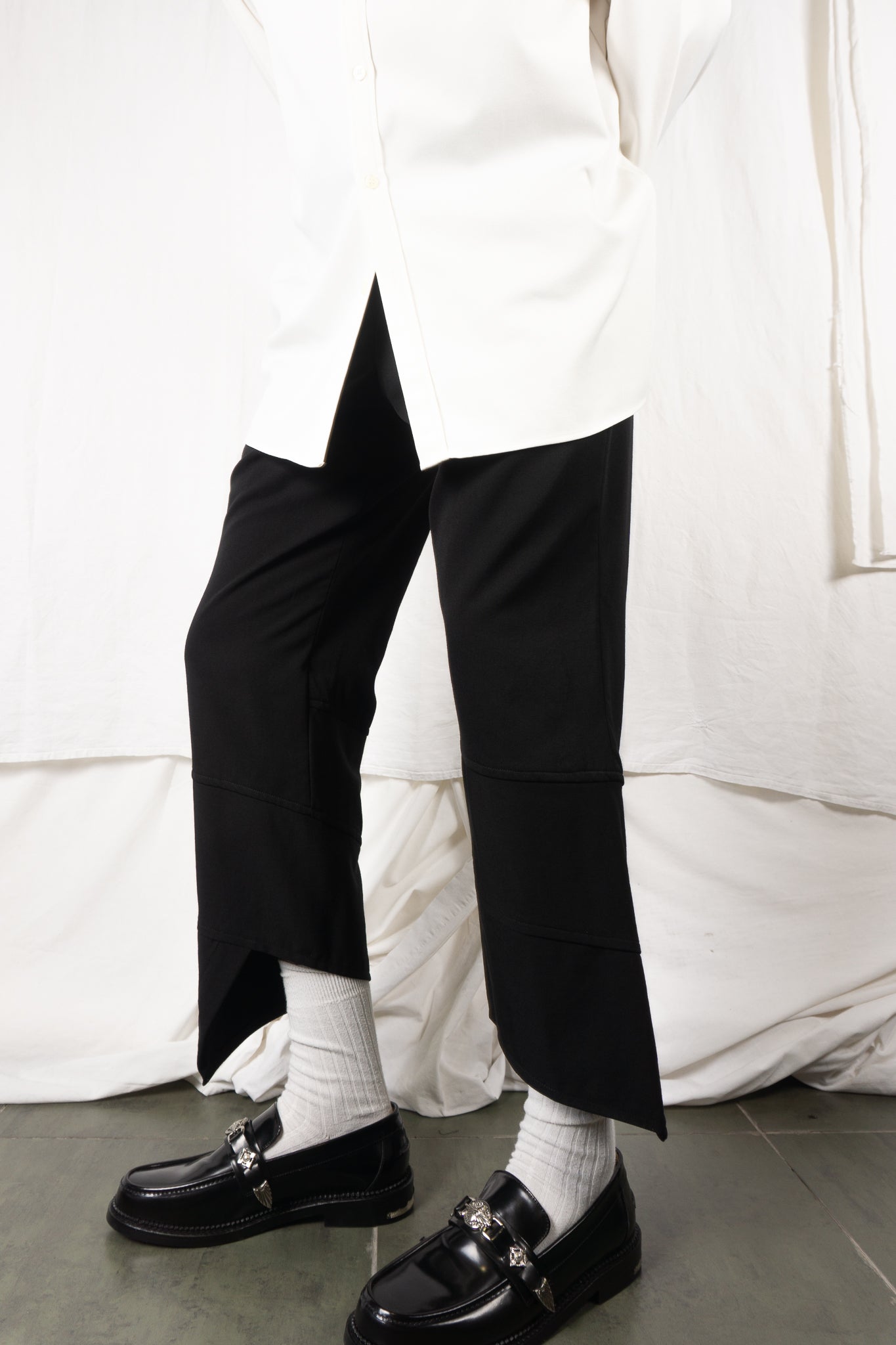 Comme des garçons homme plus s/s 2019 spiral pants