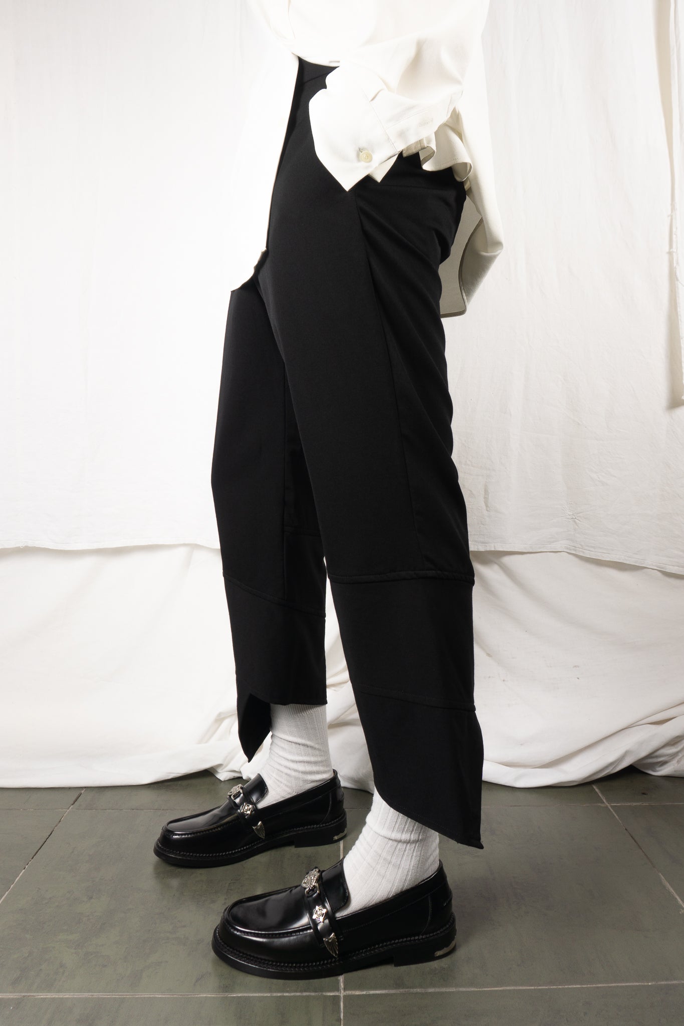 Comme des garçons homme plus s/s 2019 spiral pants