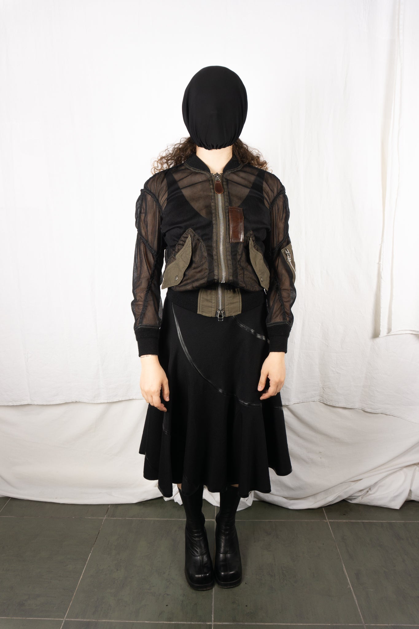 Junya watanabe s/s 2012 transparent bomber jacket