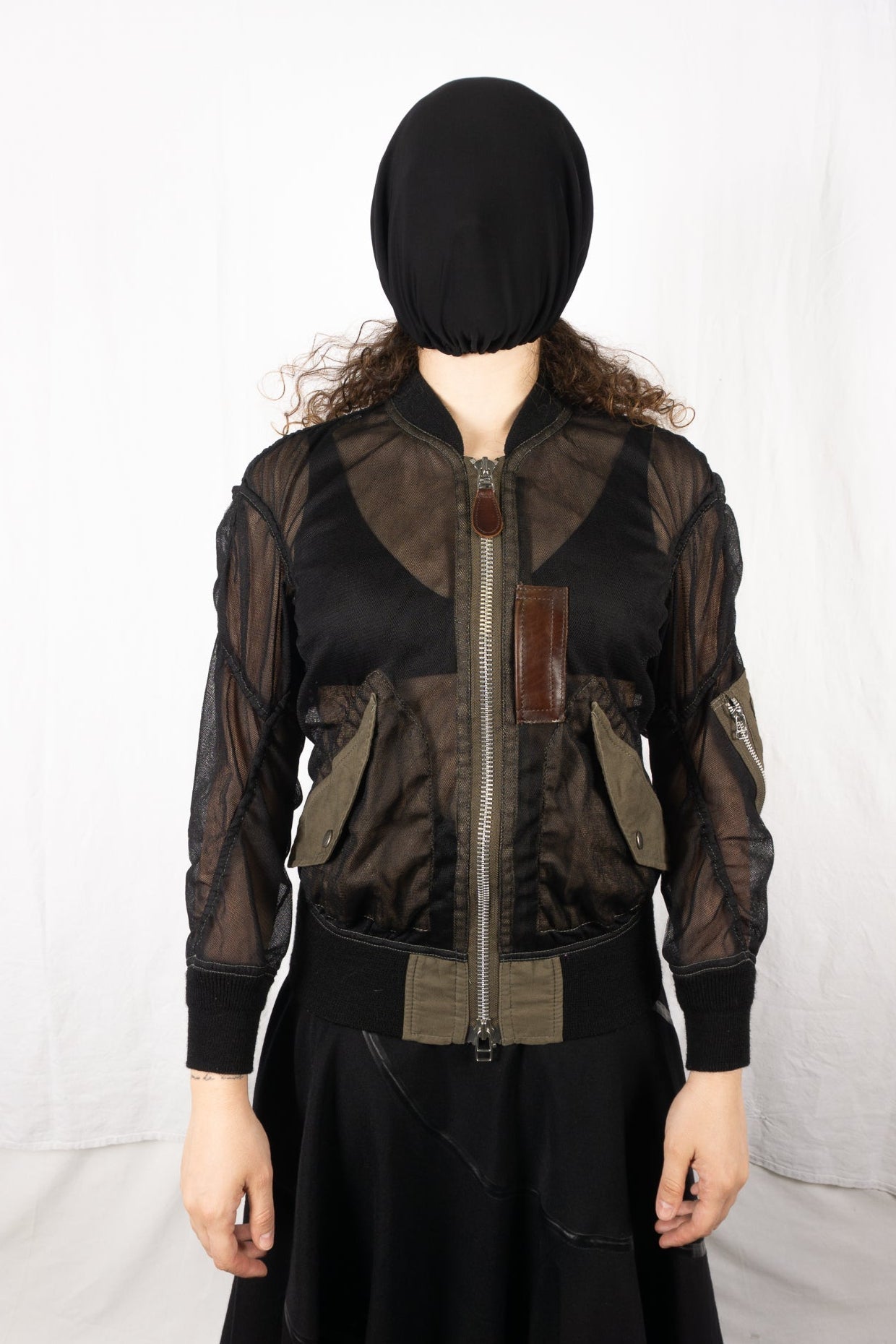 Junya watanabe s/s 2012 transparent bomber jacket