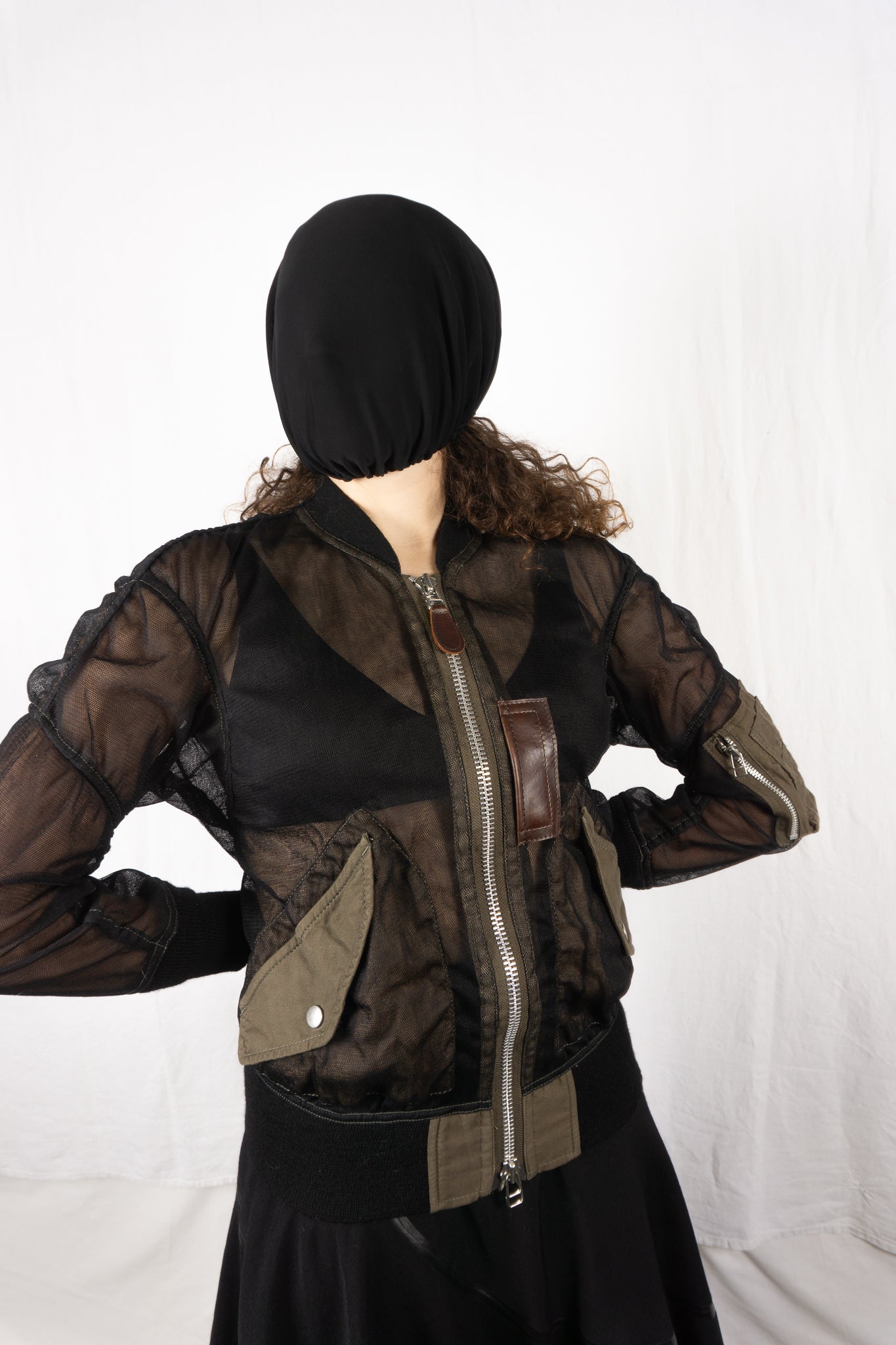 Junya watanabe s/s 2012 transparent bomber jacket