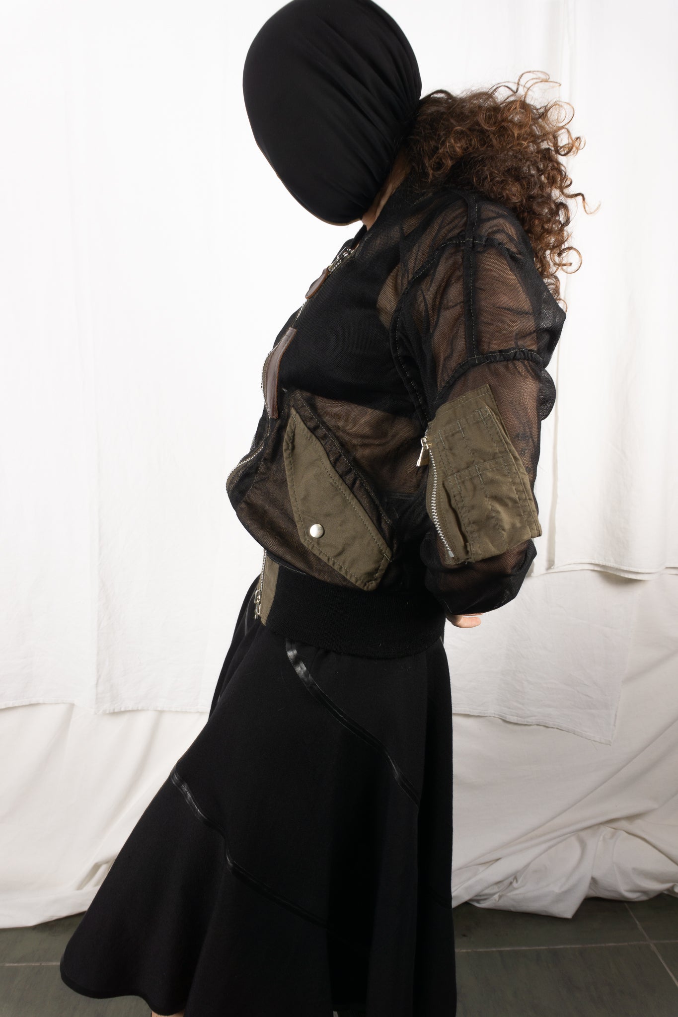 Junya watanabe s/s 2012 transparent bomber jacket