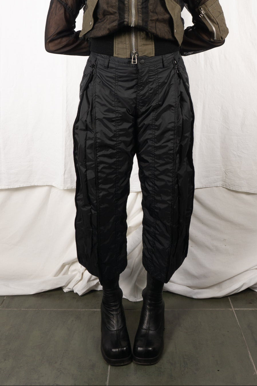 Issey miyake 2000s parachute pants
