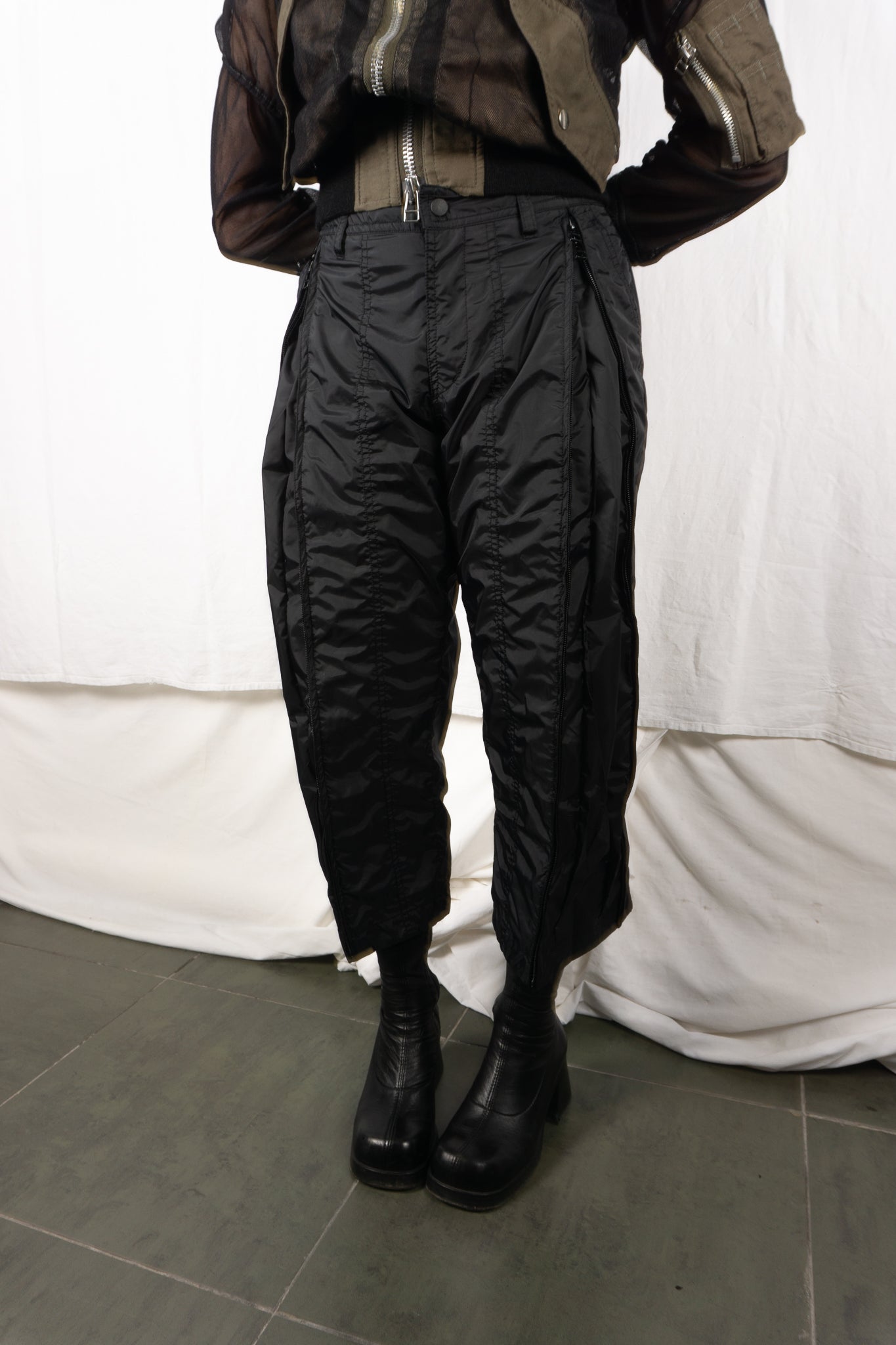 Issey miyake 2000s parachute pants