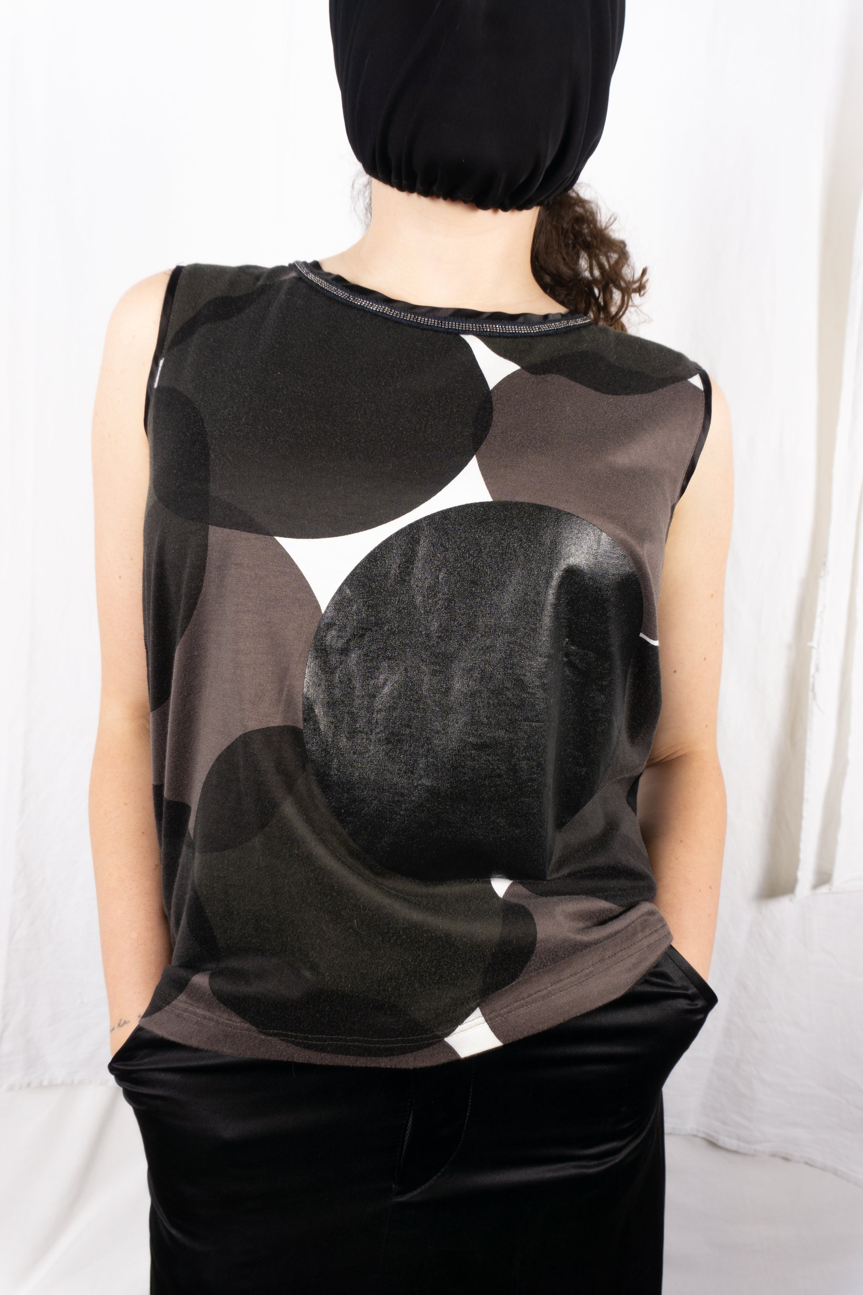 Junya watanabe a/w 2014 dot print vest