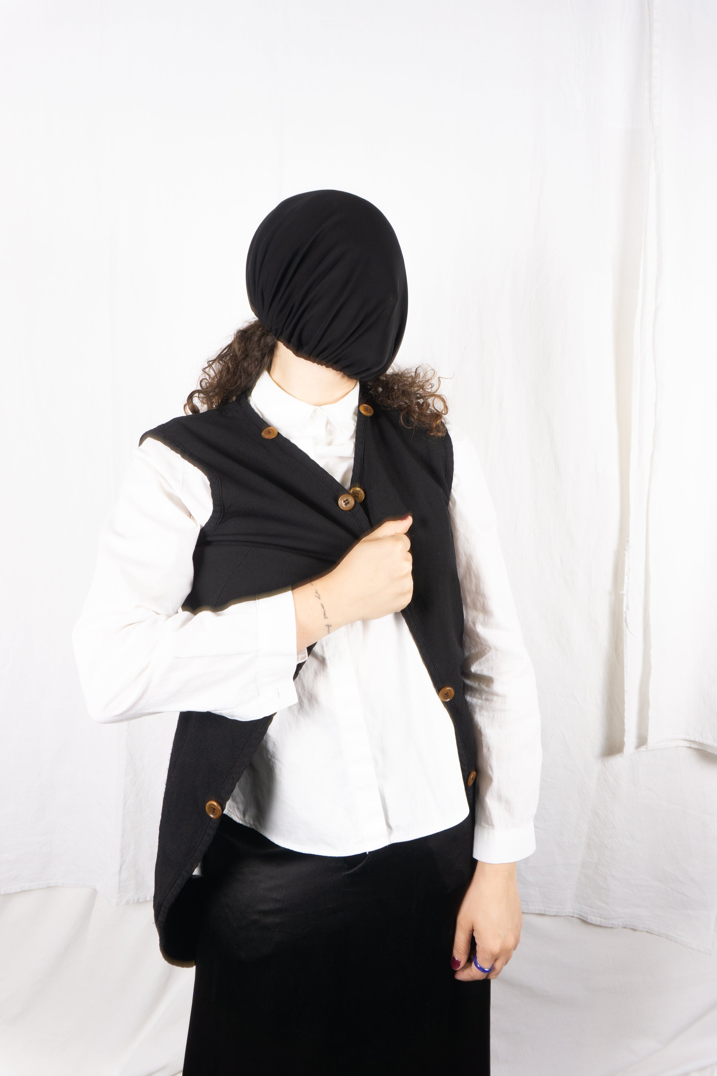 Comme des garçons a/w 2010 long waistcoat
