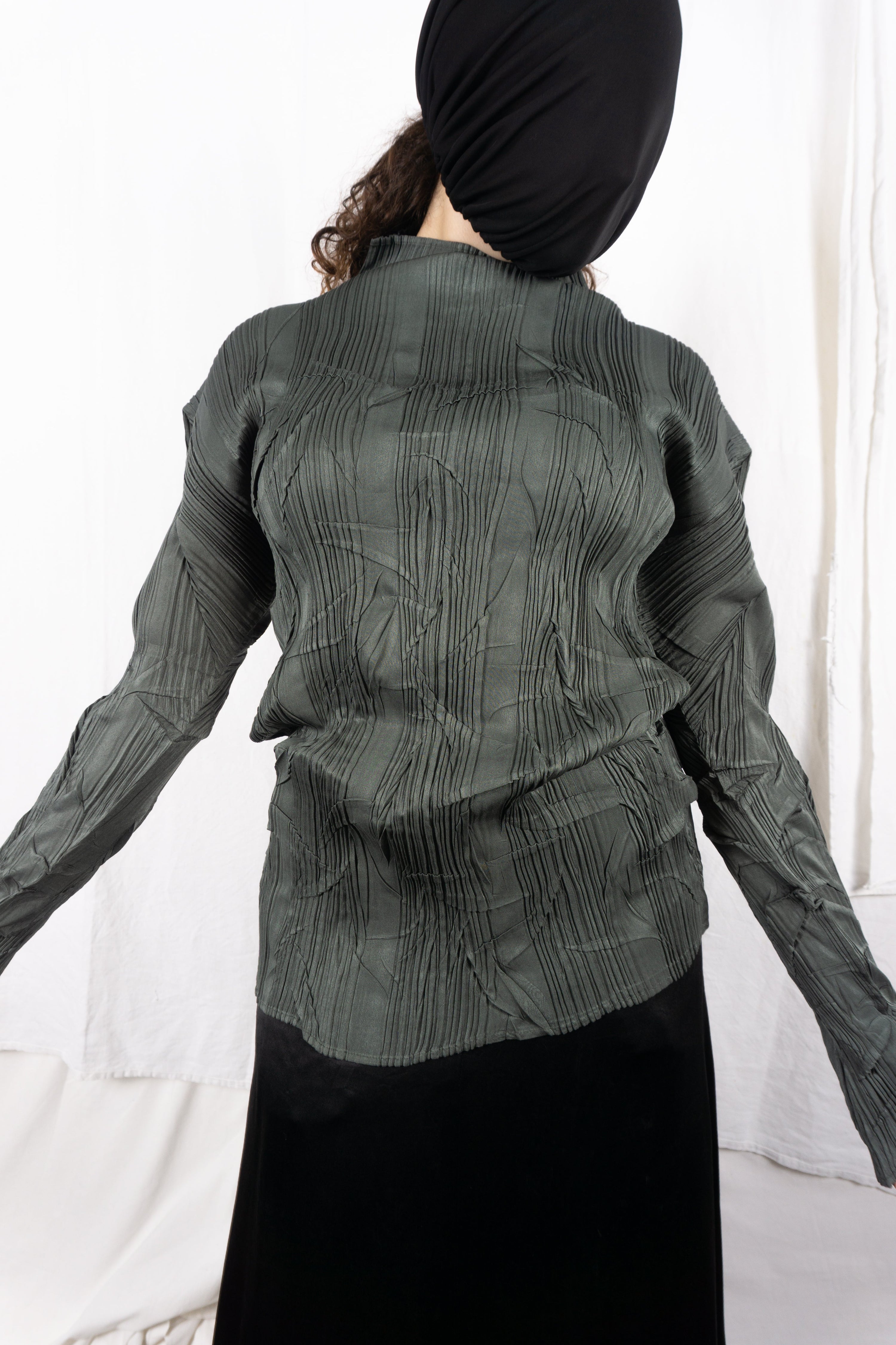Issey miyake a/w 1995 pleated top