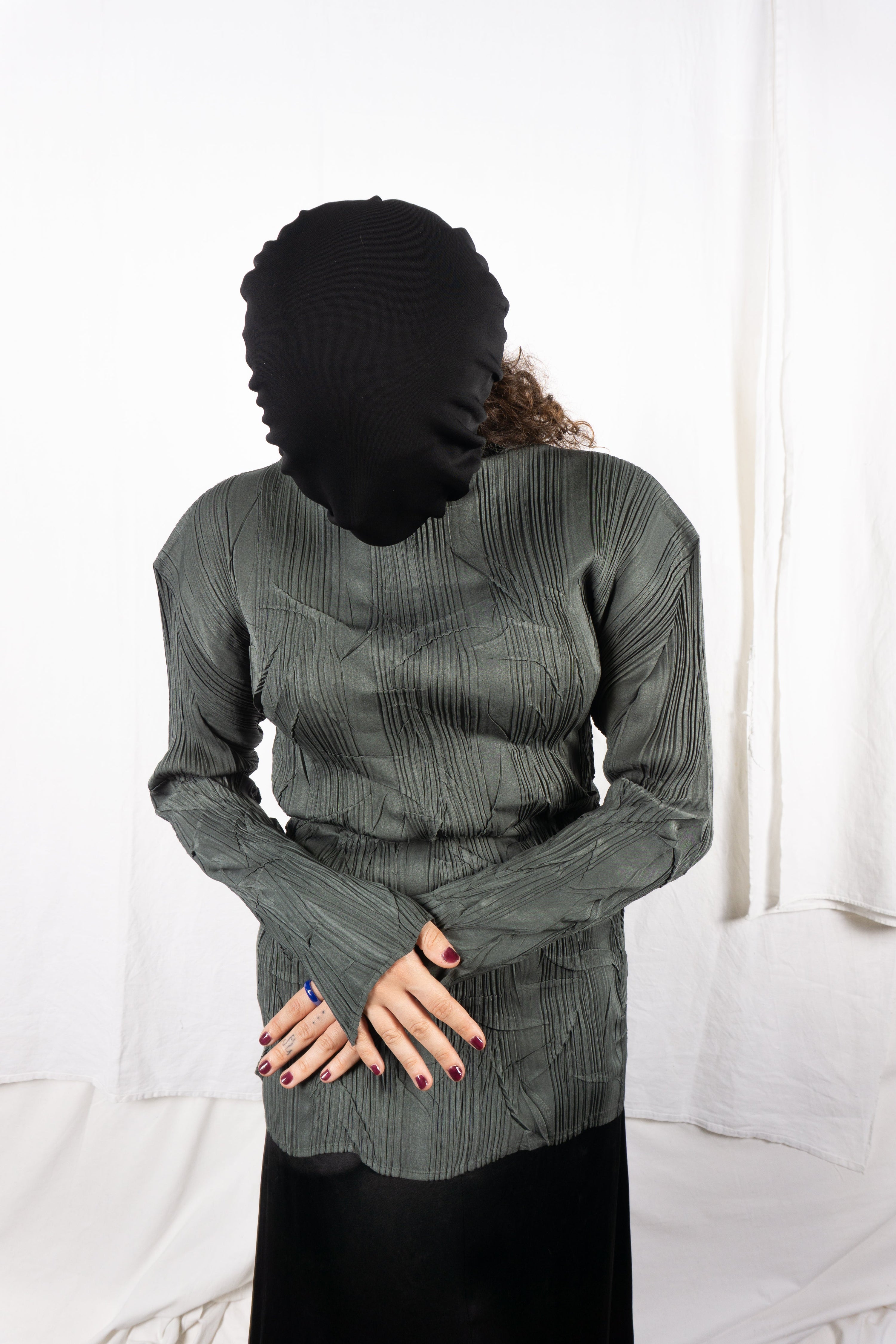 Issey miyake a/w 1995 pleated top