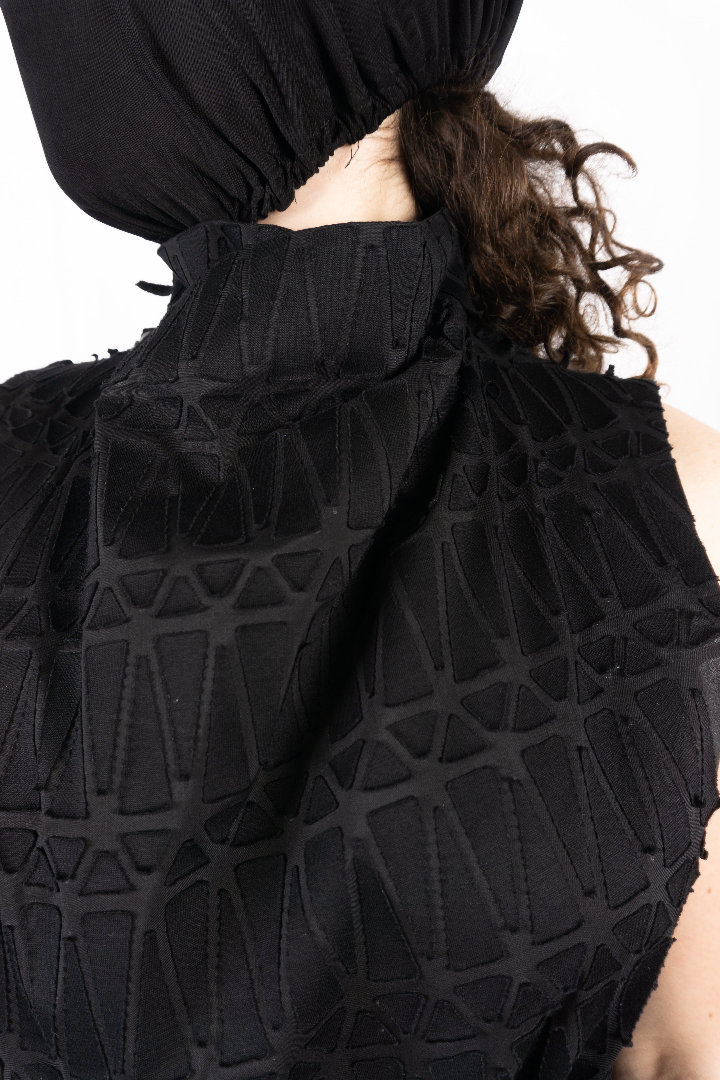 Issey miyake s/s 2017 sleeveless patches jacket
