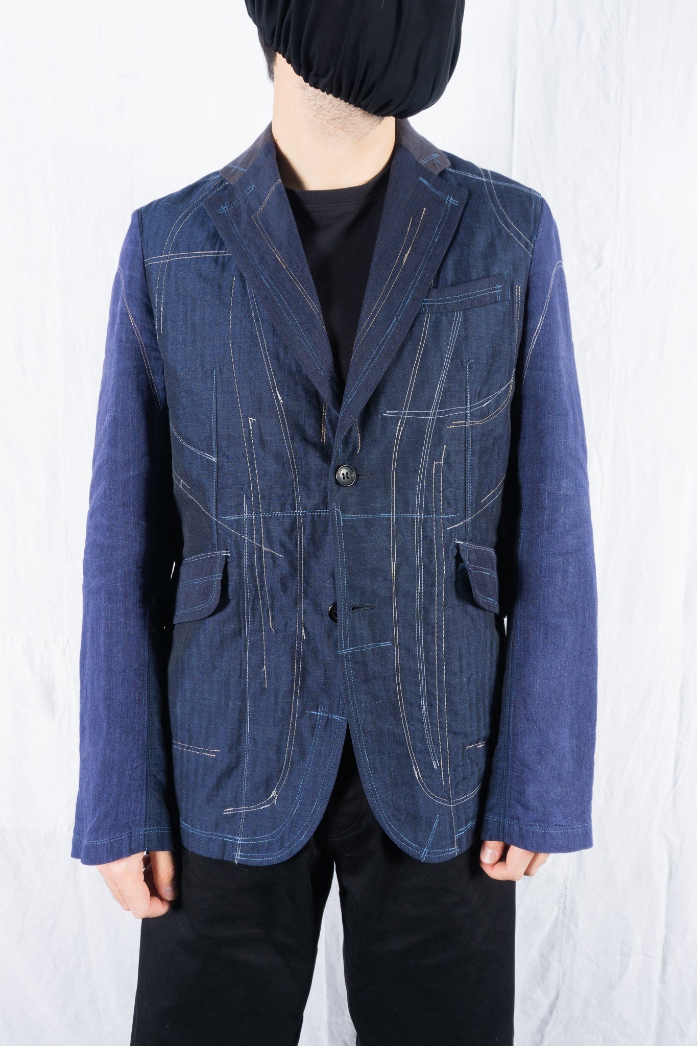 Junya watanabe man s/s 2021 patchwork jacket
