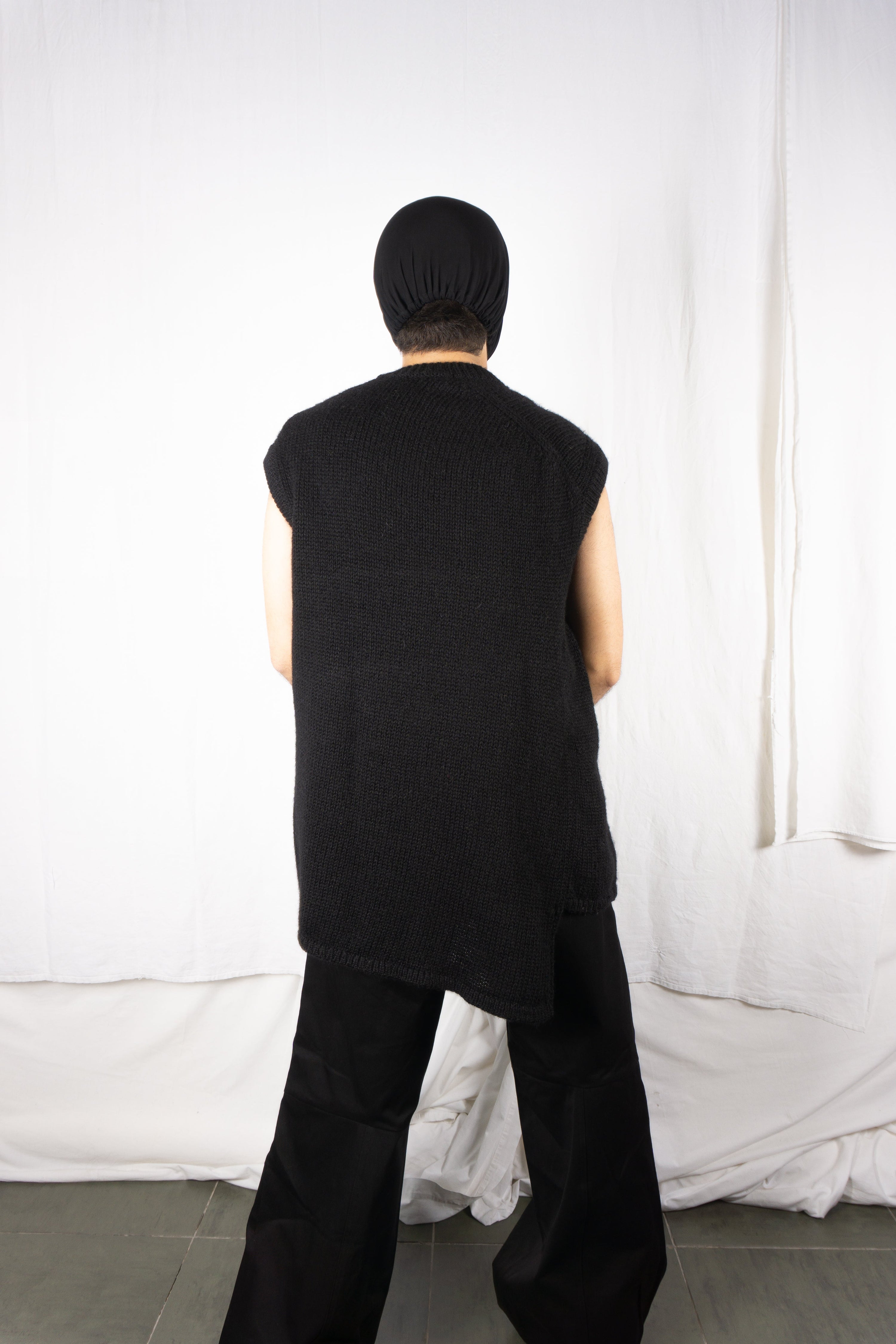Comme des garçons 1990s asymmetrical vest
