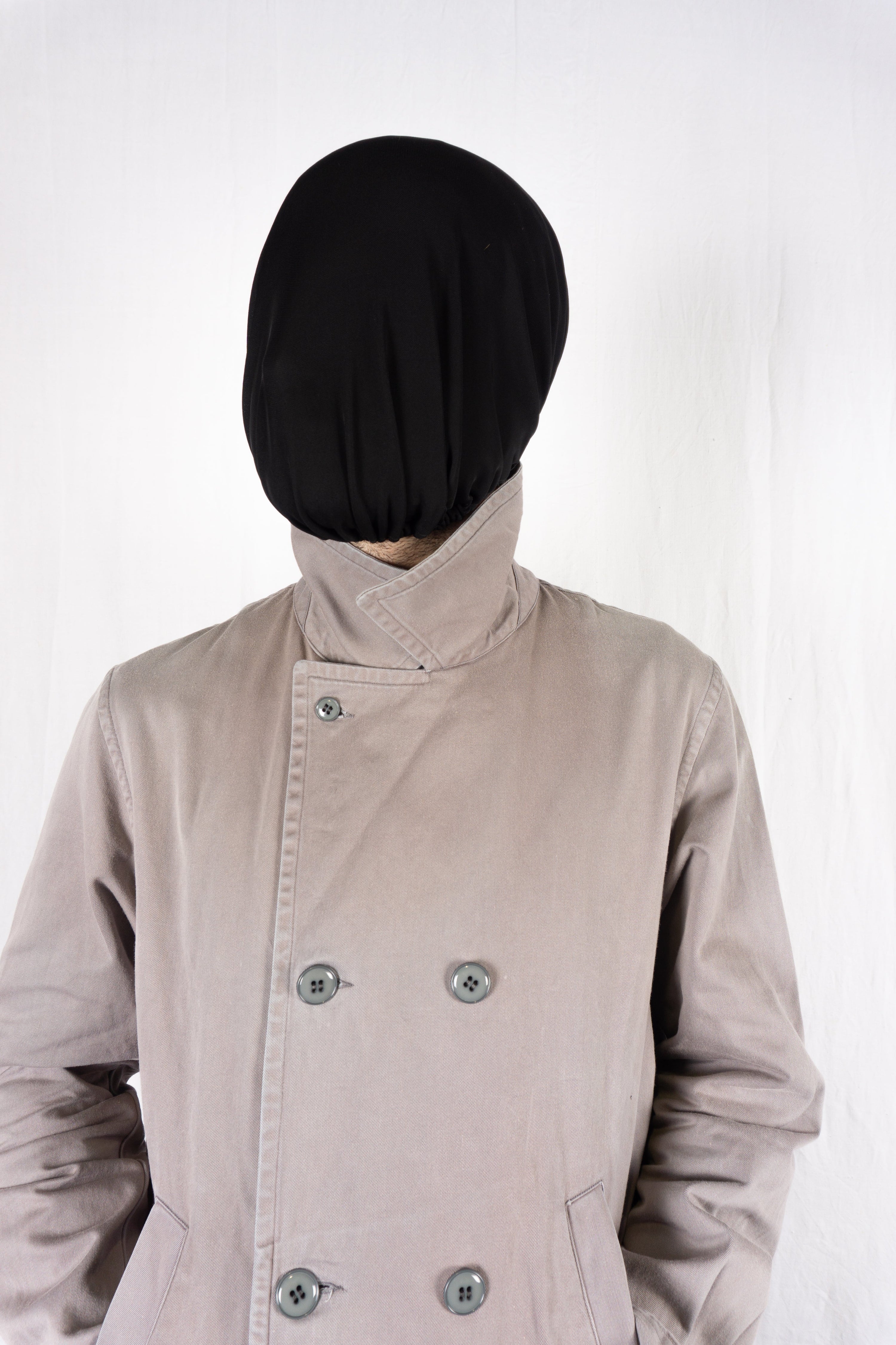Comme des garçons shirt 2000s double-breasted trench coat