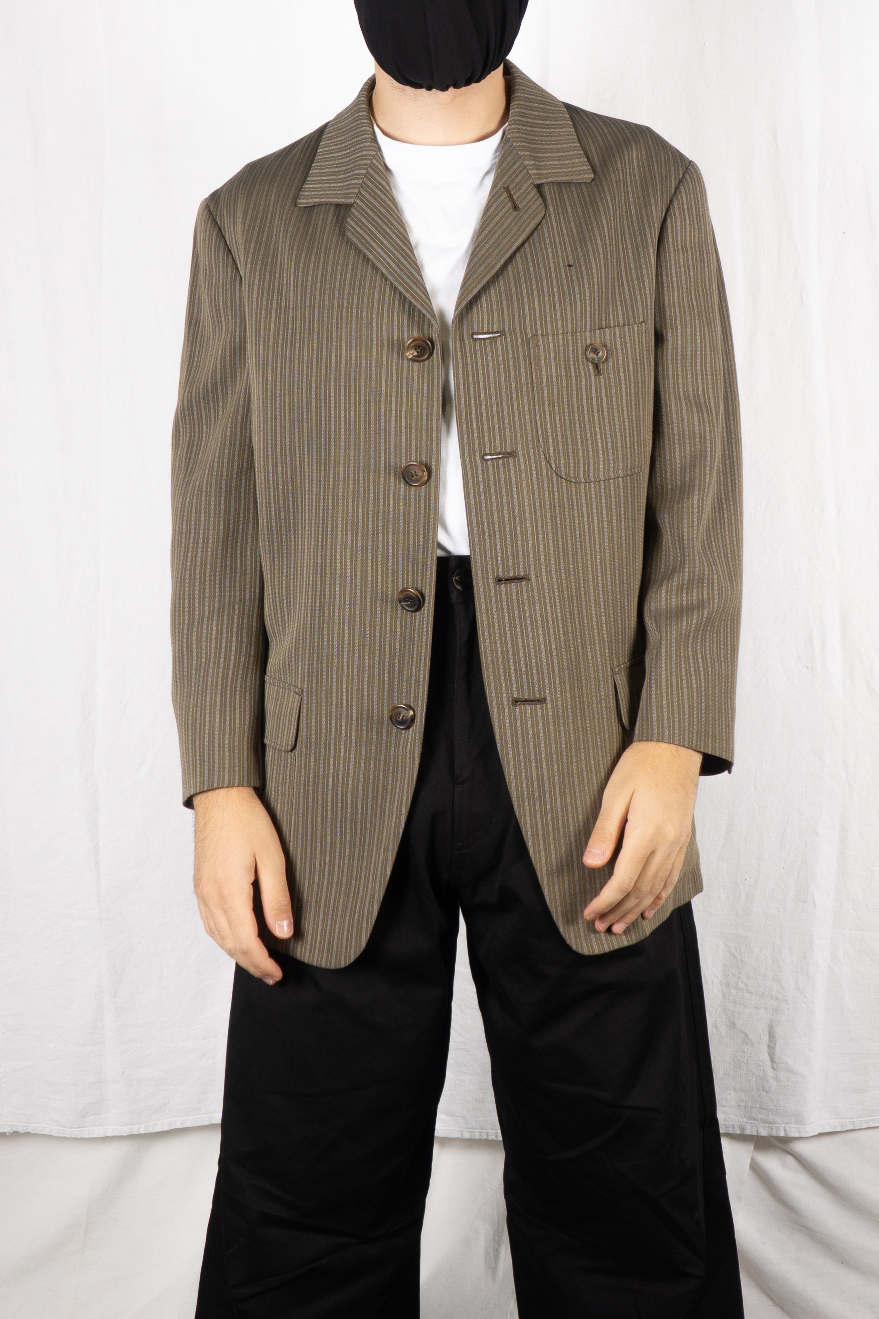 Issey miyake men a/w 1996 pinstripe jacket
