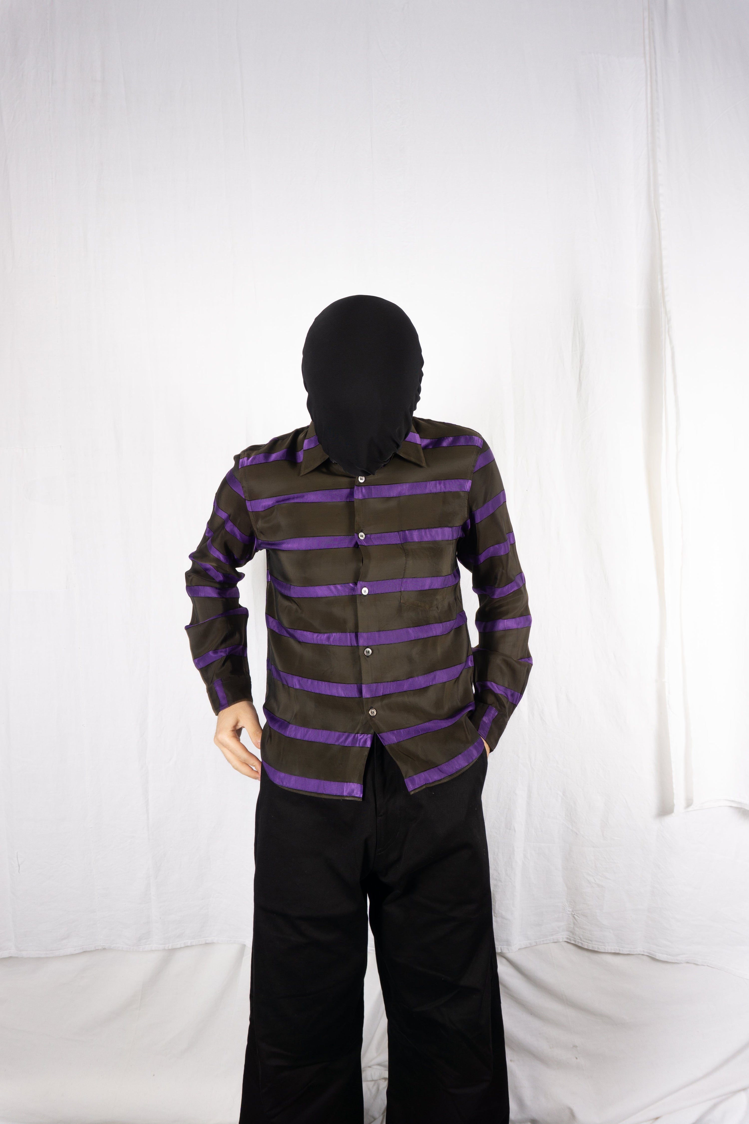 Comme des garçons homme plus a/w 2001 psychedelic shirt