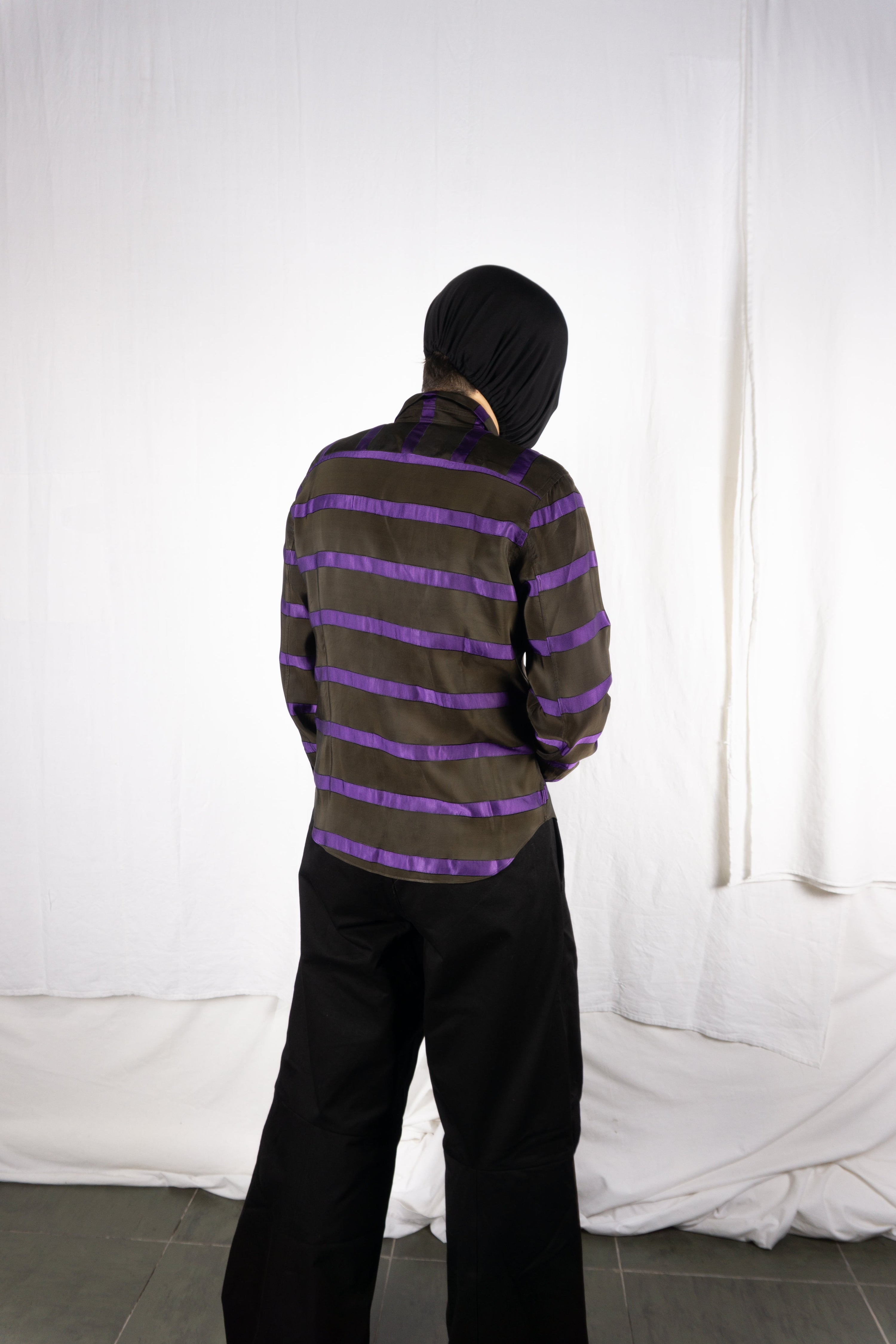 Comme des garçons homme plus a/w 2001 psychedelic shirt