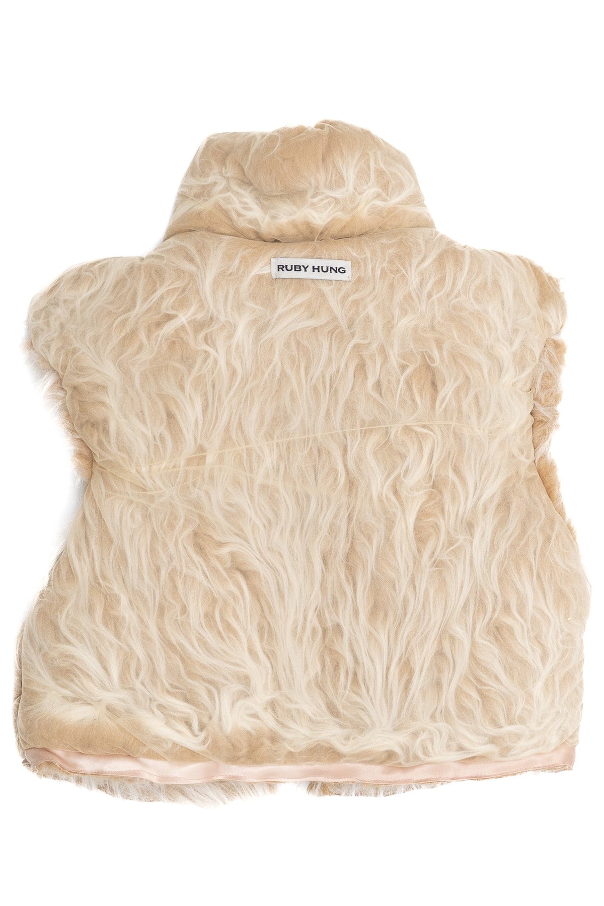 Reversible furry vest