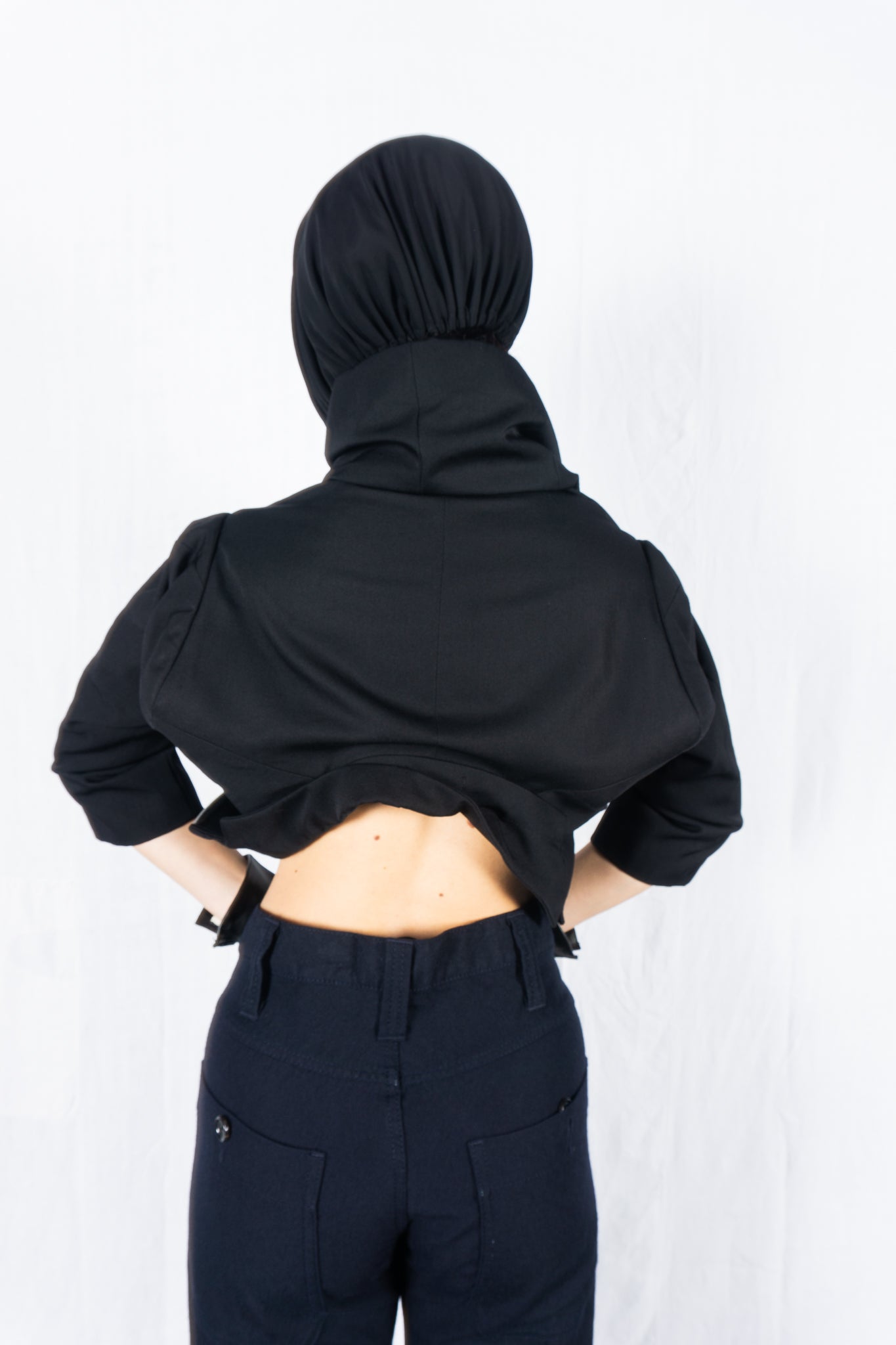 Comme des garçons s/s 1992 deformable zip jacket