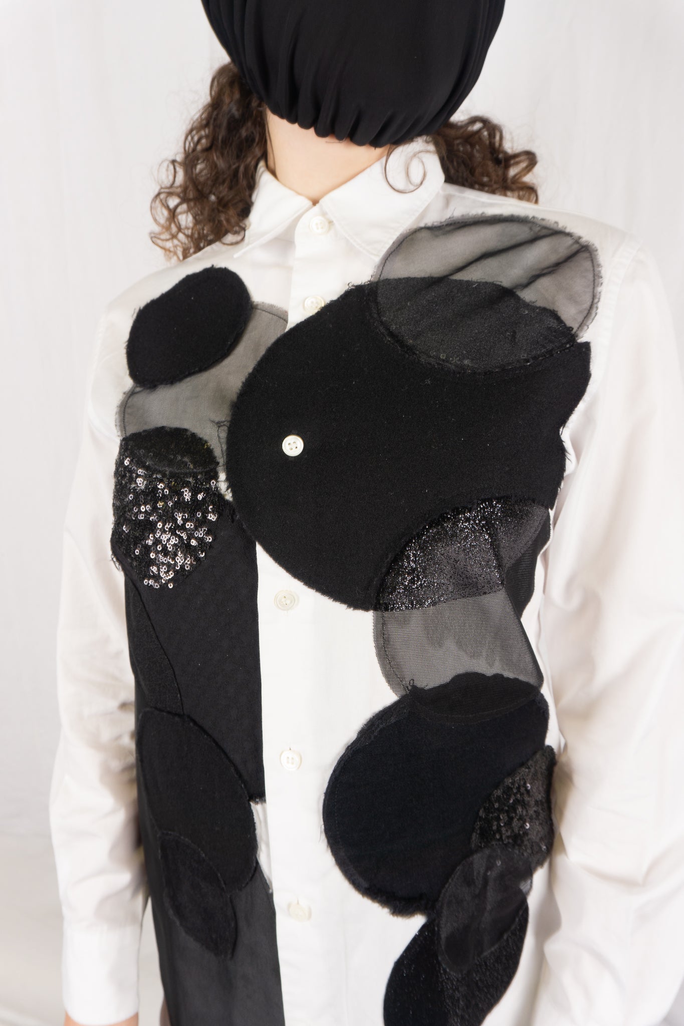 Junya watanabe a/w 2014 patchwork shirt