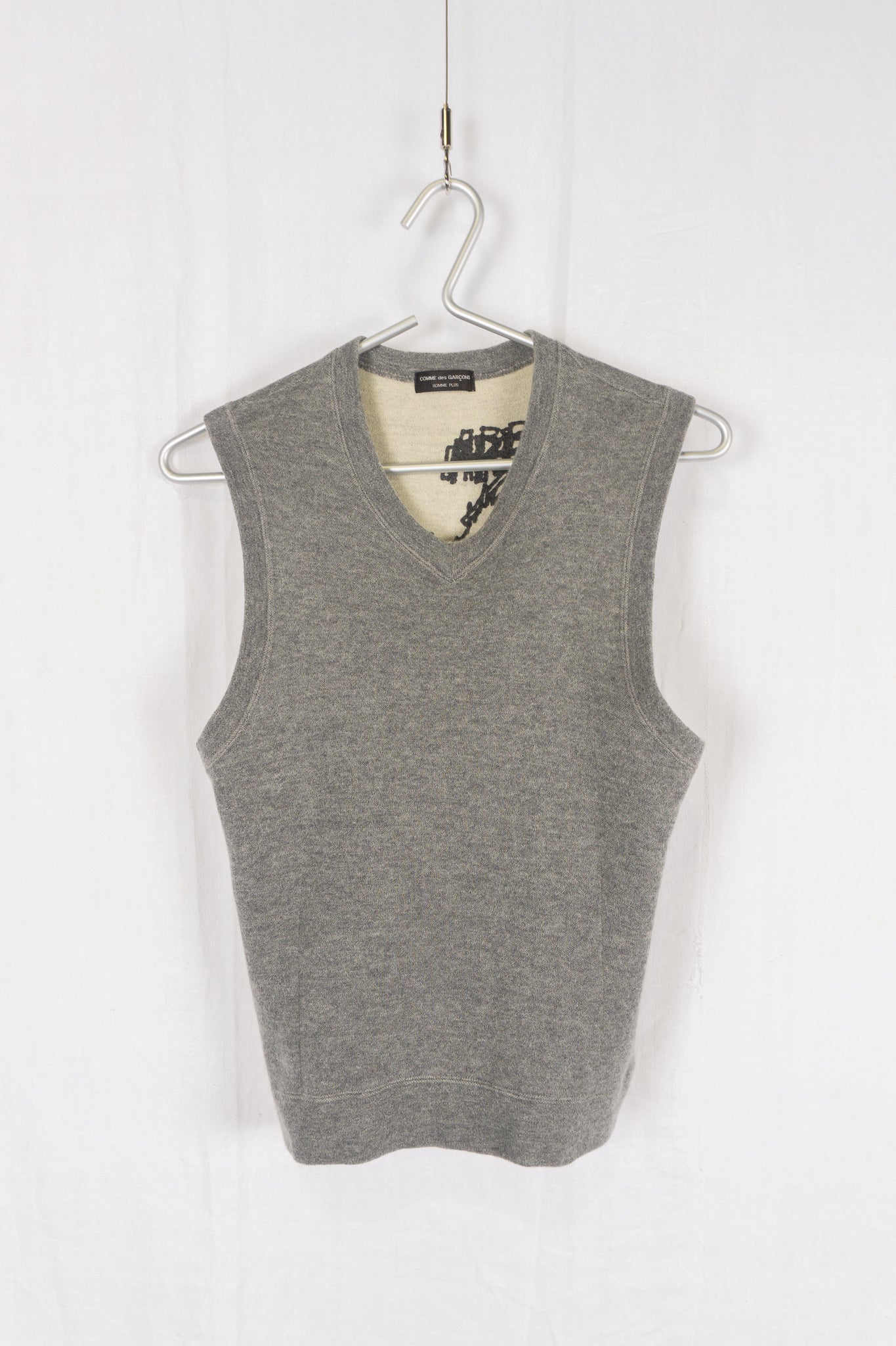 Comme des garçons homme plus s/s 2004 wool vest