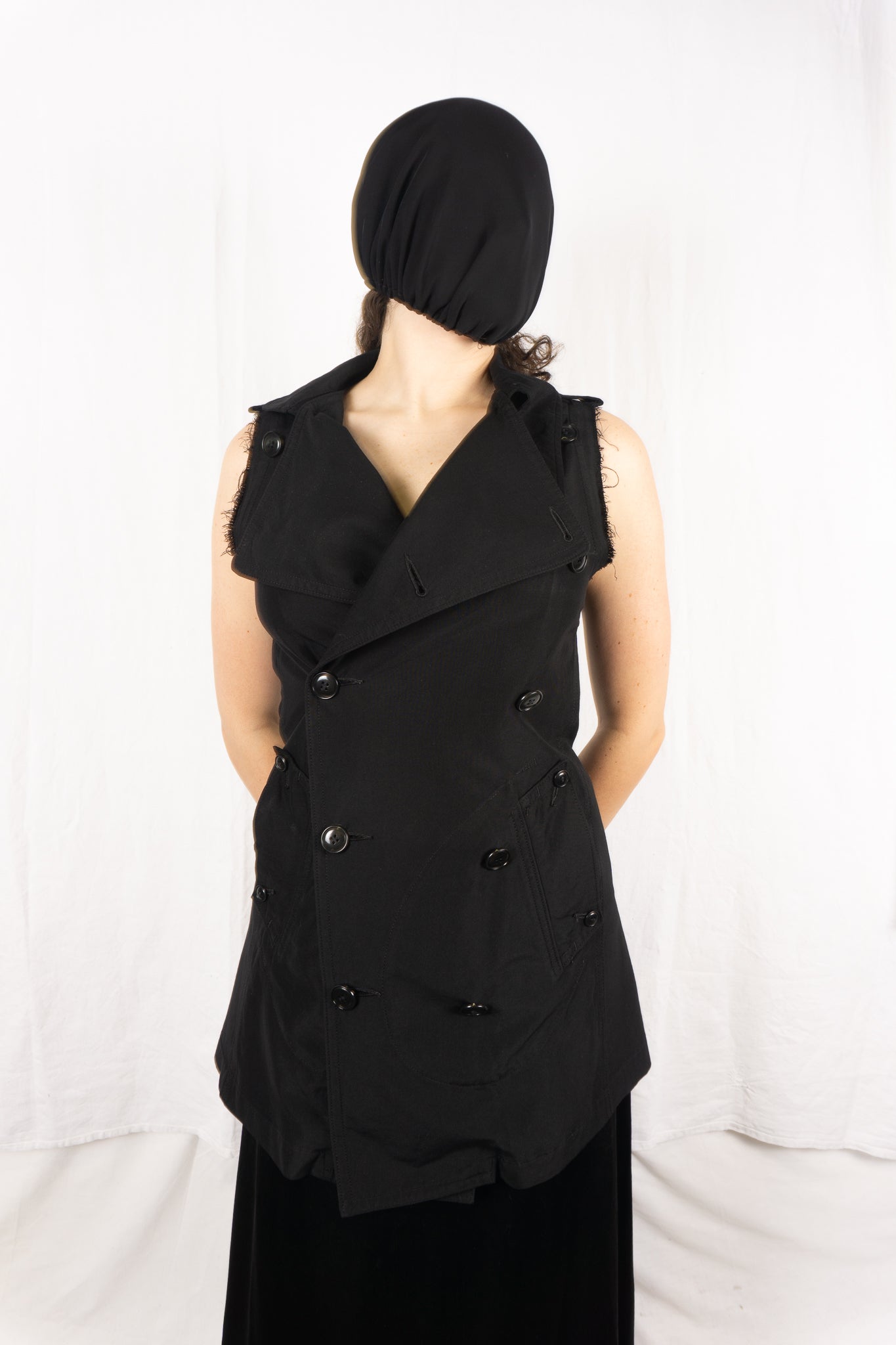 Y's yohji yamamoto 2010s sleeveless trench