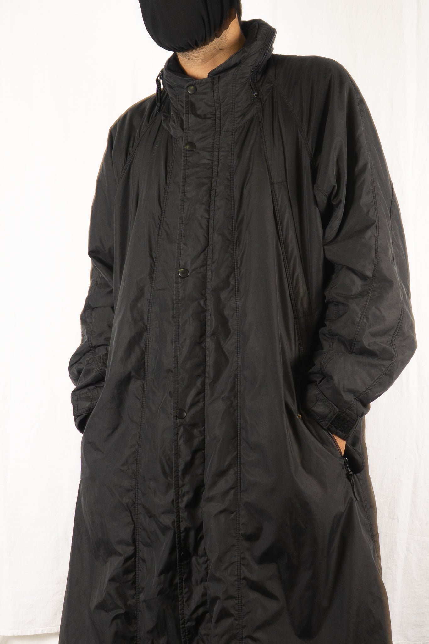 Issey miyake men white label 2000s parachute coat – PPS