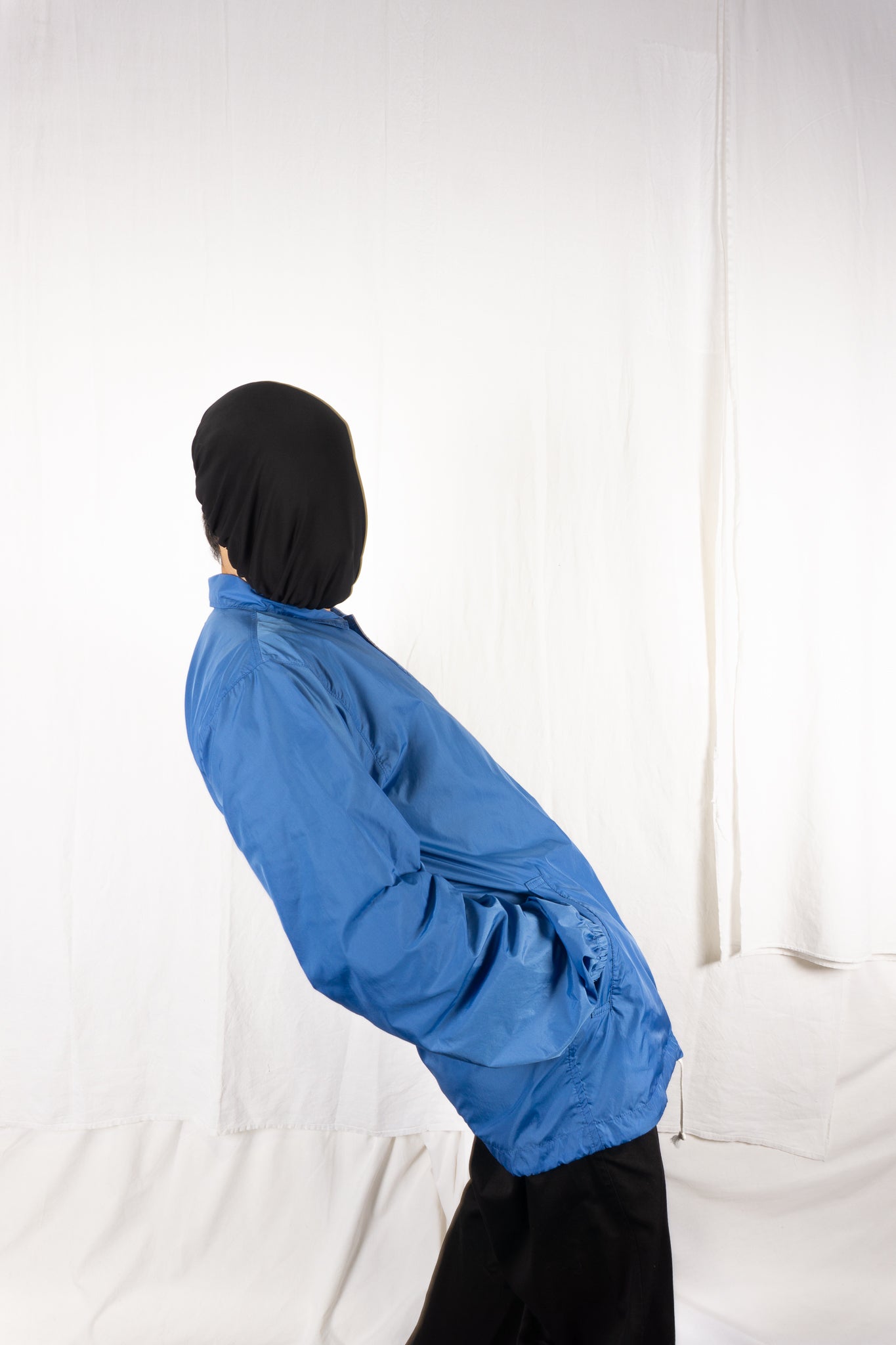 Comme des garçons shirt s/s 2021 x yue minjun nylon jacket