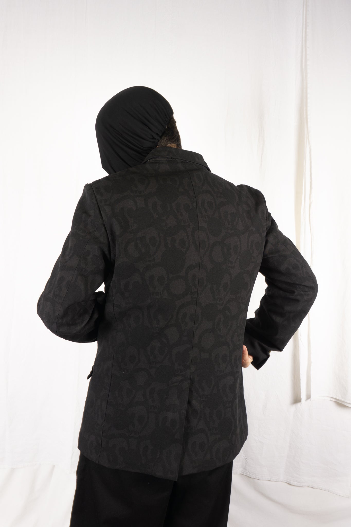 Comme des garçons homme plus s/s 2011 skull printed jacket