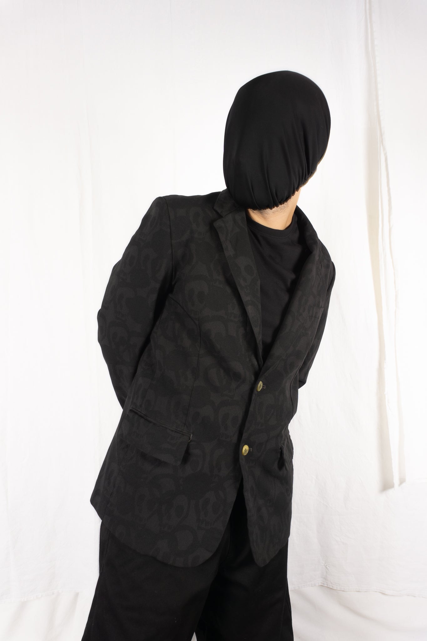 Comme des garçons homme plus s/s 2011 skull printed jacket
