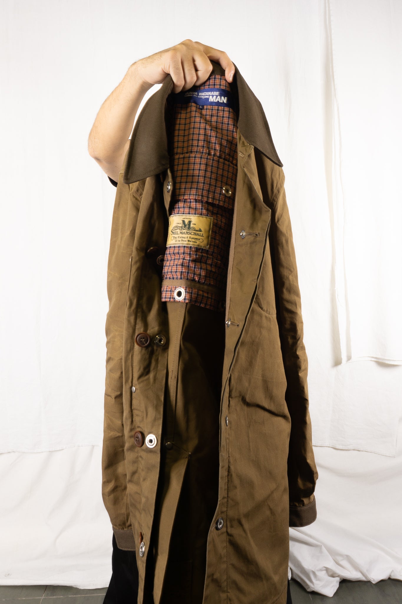 Junya watanabe man x seil marschall s/s 2014 reversible coat