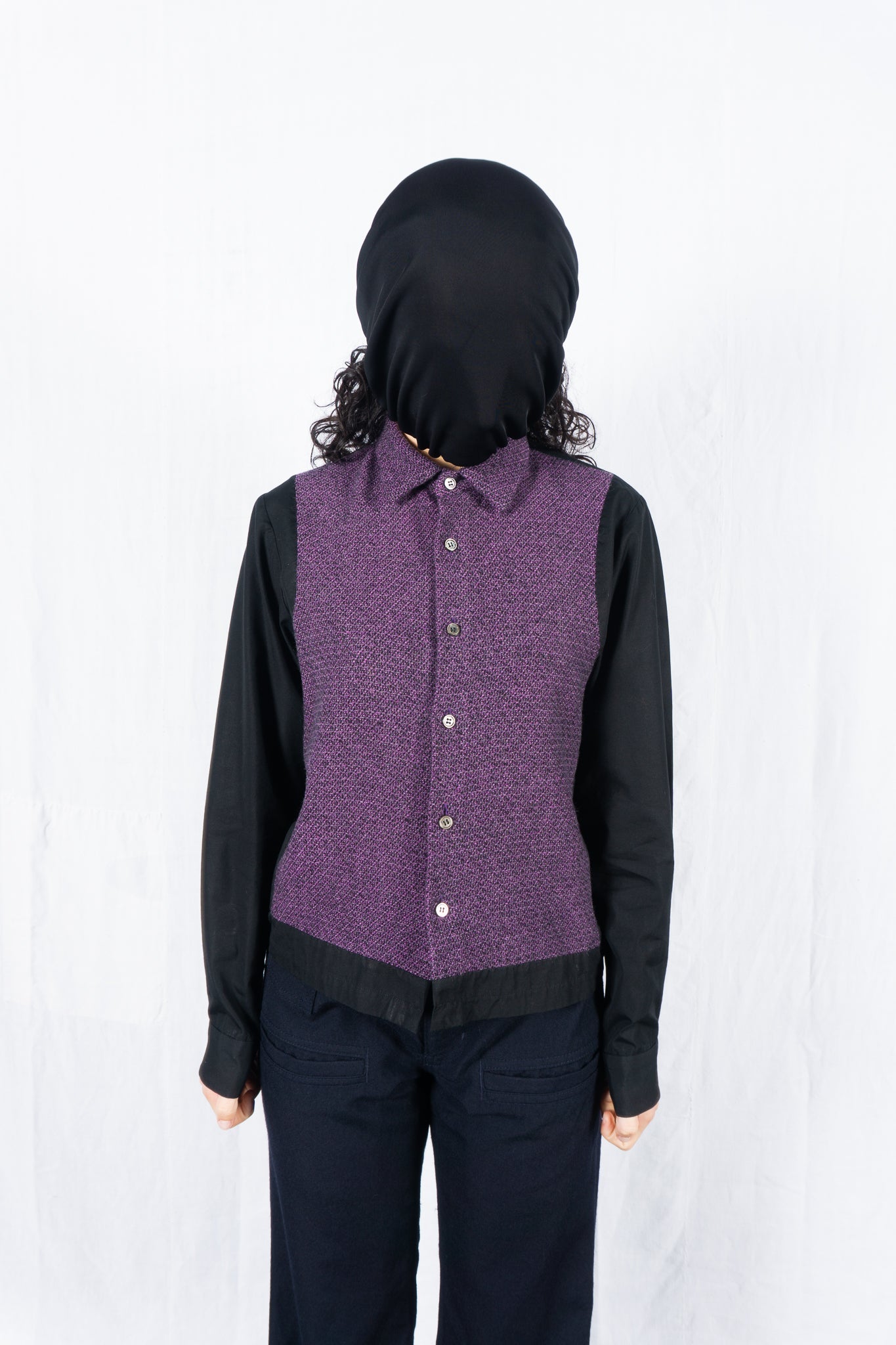 Tricot comme des garçons 1999 wool-cotton shirt