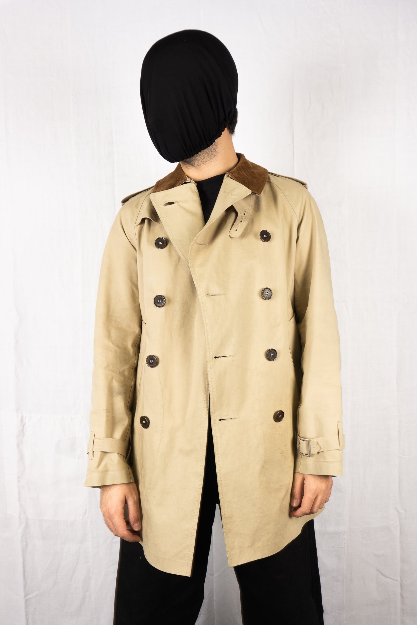 Junya watanabe man x mackintosh s/s 2010 beige trench coat