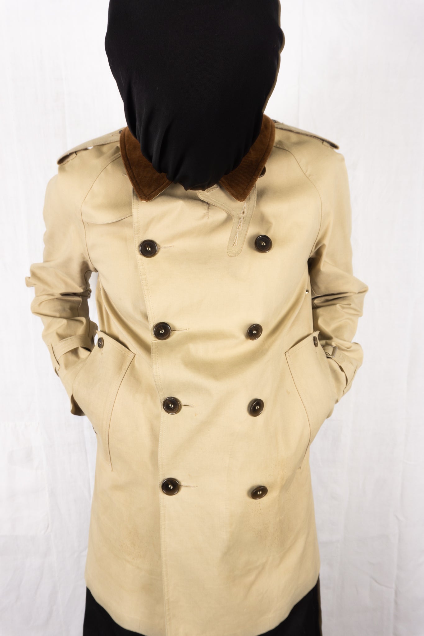 Junya watanabe man x mackintosh s/s 2010 beige trench coat