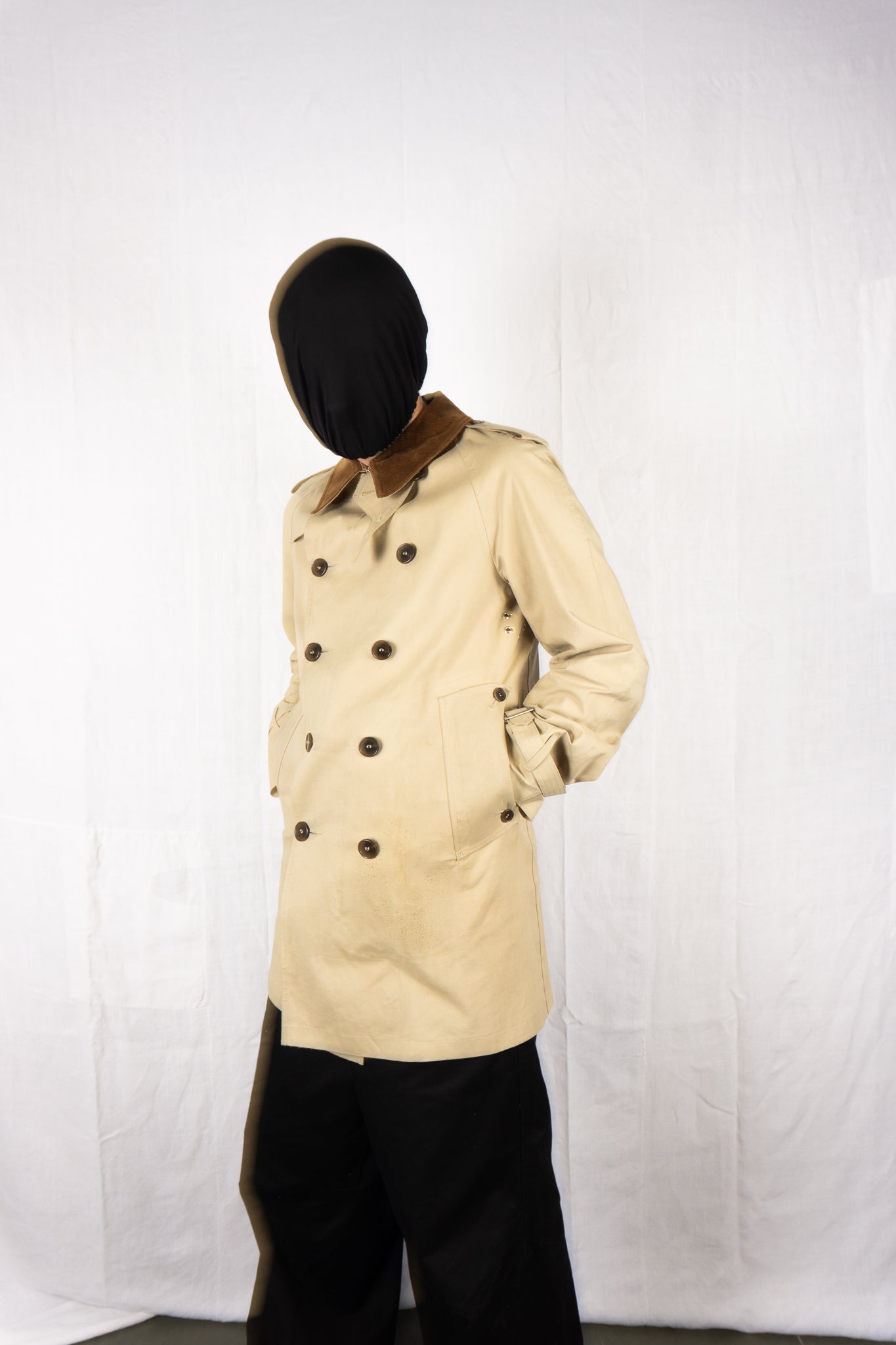 Junya watanabe man x mackintosh s/s 2010 beige trench coat