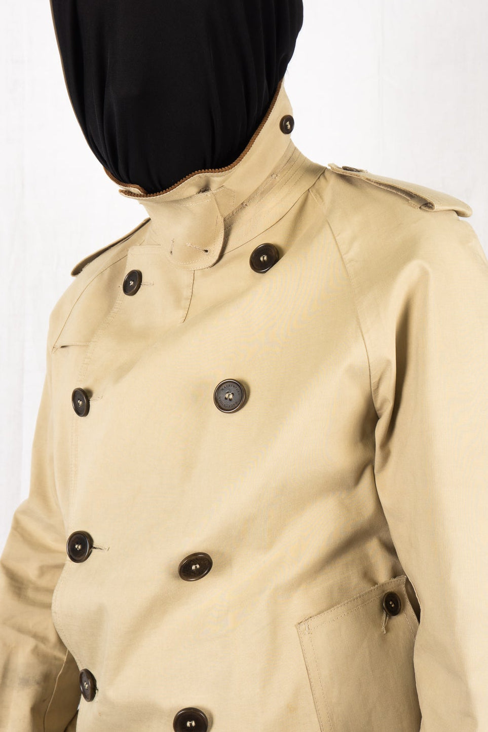 Junya watanabe man x mackintosh s/s 2010 beige trench coat