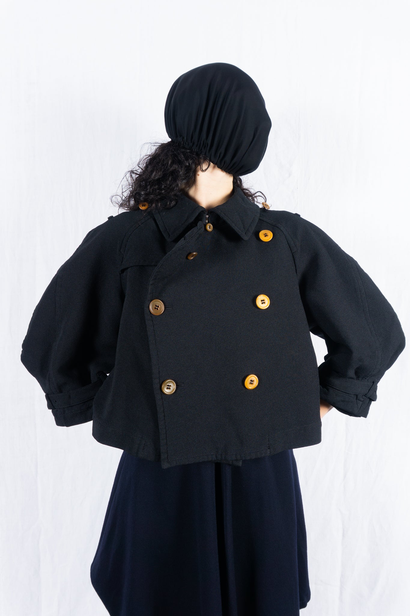 Comme des garçons a/w 2016 cropped coat