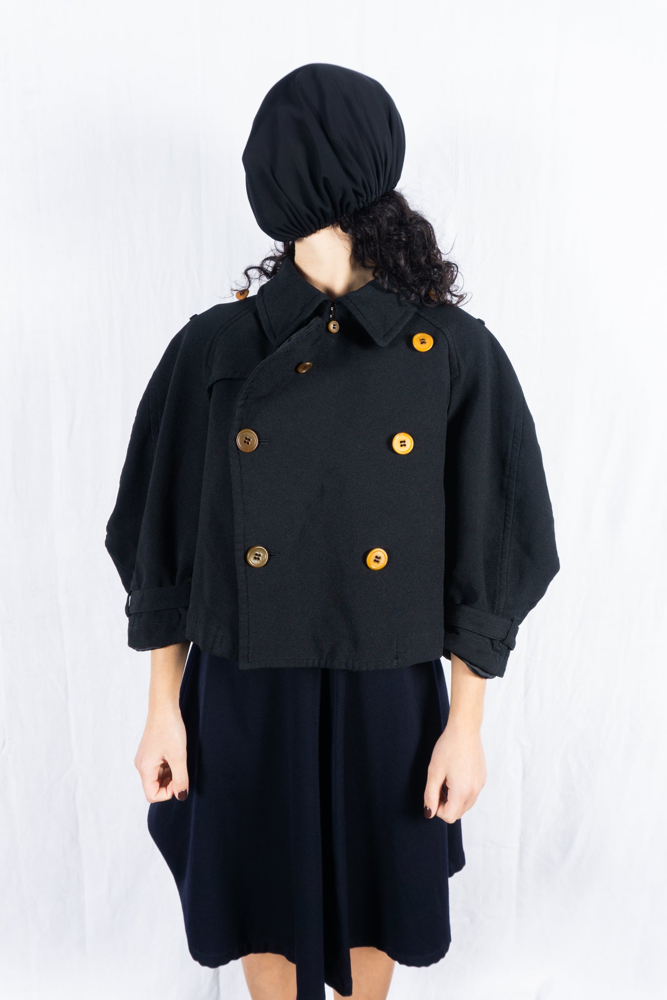 Comme des garçons a/w 2016 cropped coat