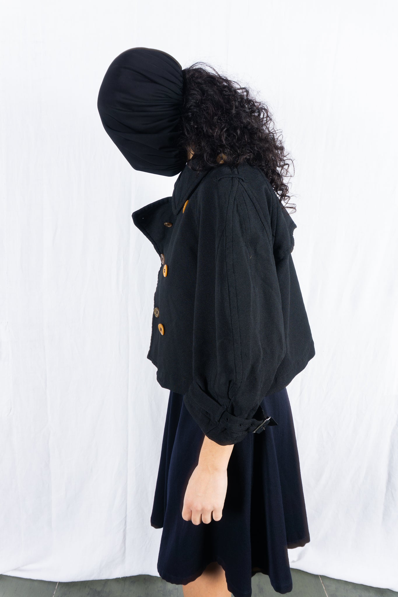 Comme des garçons a/w 2016 cropped coat