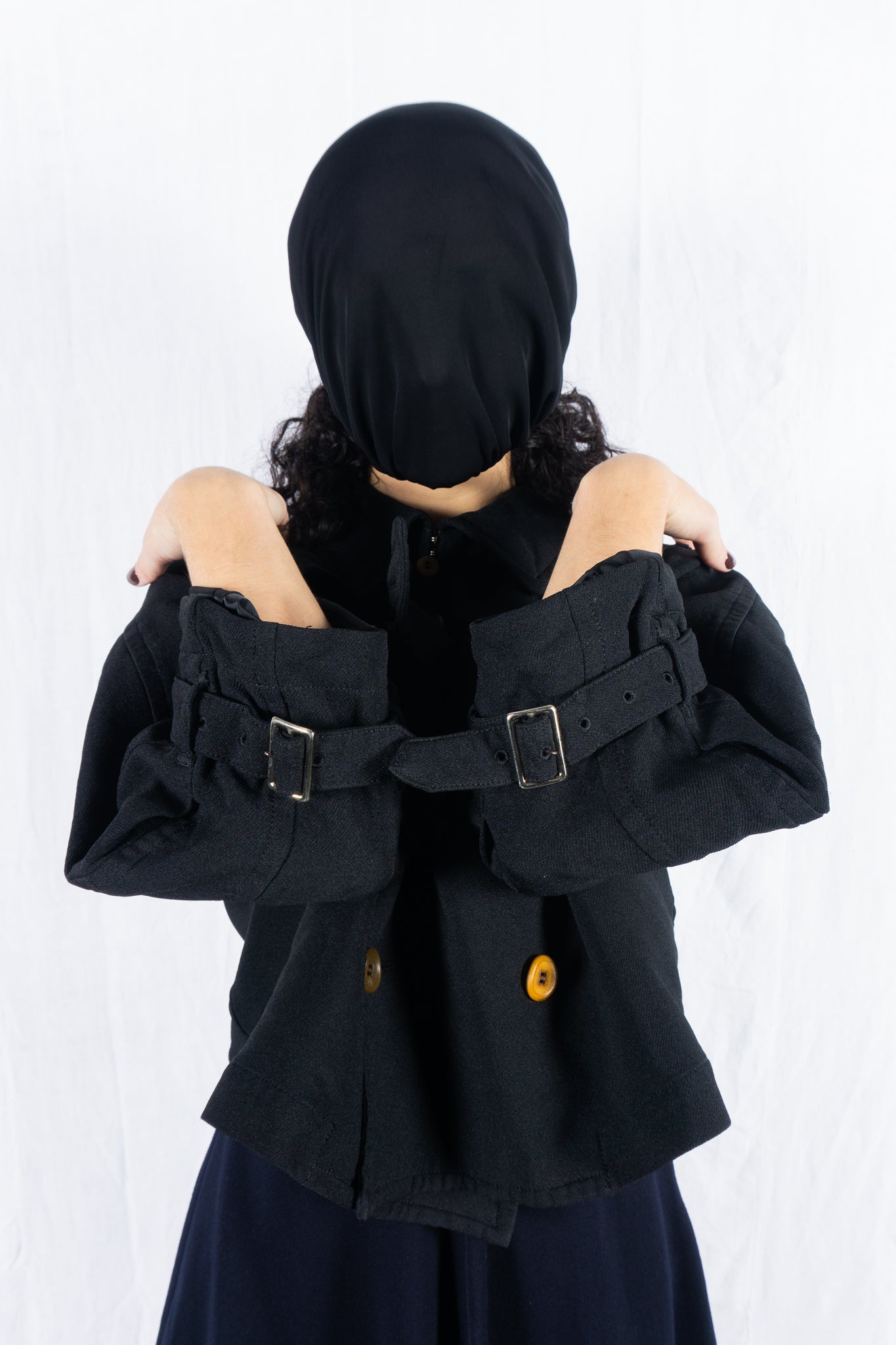 Comme des garçons a/w 2016 cropped coat